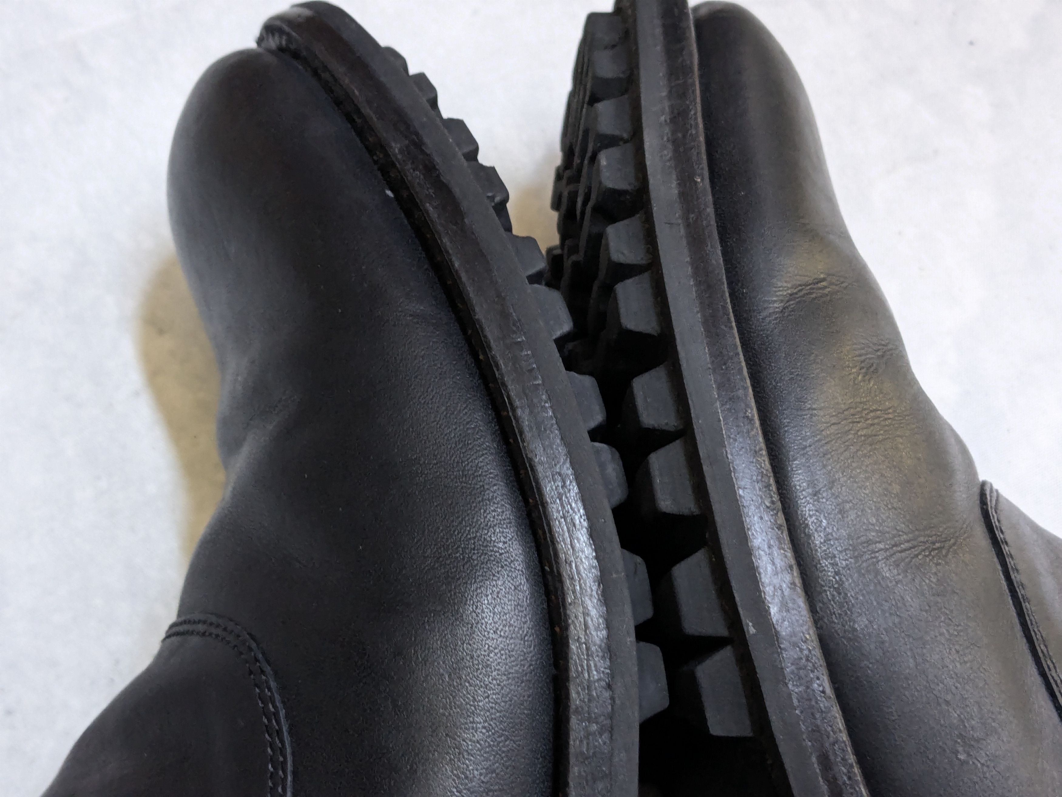 Frye Frye Engineer Boots Black Leather 9.5 D Strap Buckle Size US 9.5 / EU 42-43 - 5 Thumbnail
