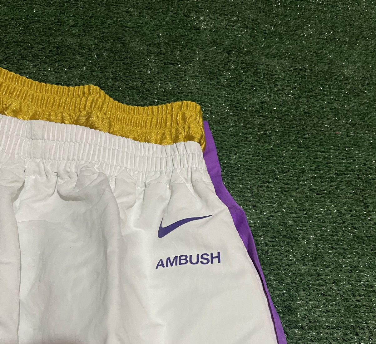 New Nike x Ambush NBA collection Lakers Pants Summit White NWT orders DB1636-121 size X