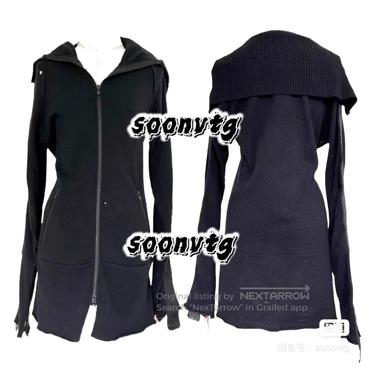 If Six Was Nine L.G.B Black Zip. Size US S / EU 44-46 / 1 - 4 Thumbnail