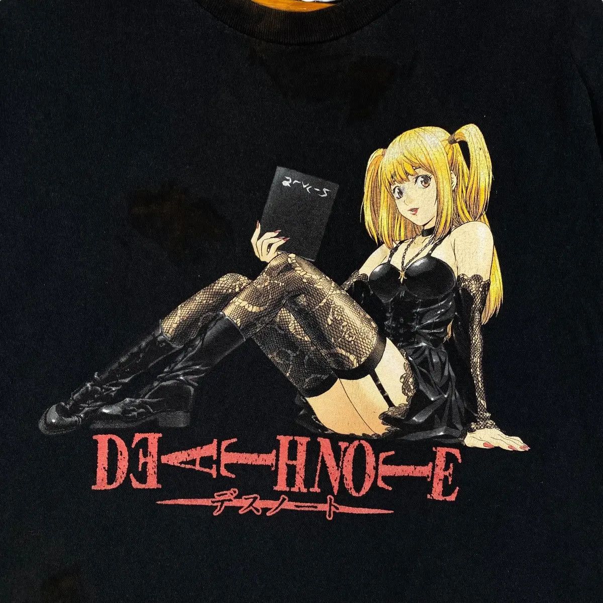 Anime DEATH NOTE Misa Amane Anime Manga Tee Shirt Large Size Size US M / EU 48-50 / 2 - 2 Thumbnail