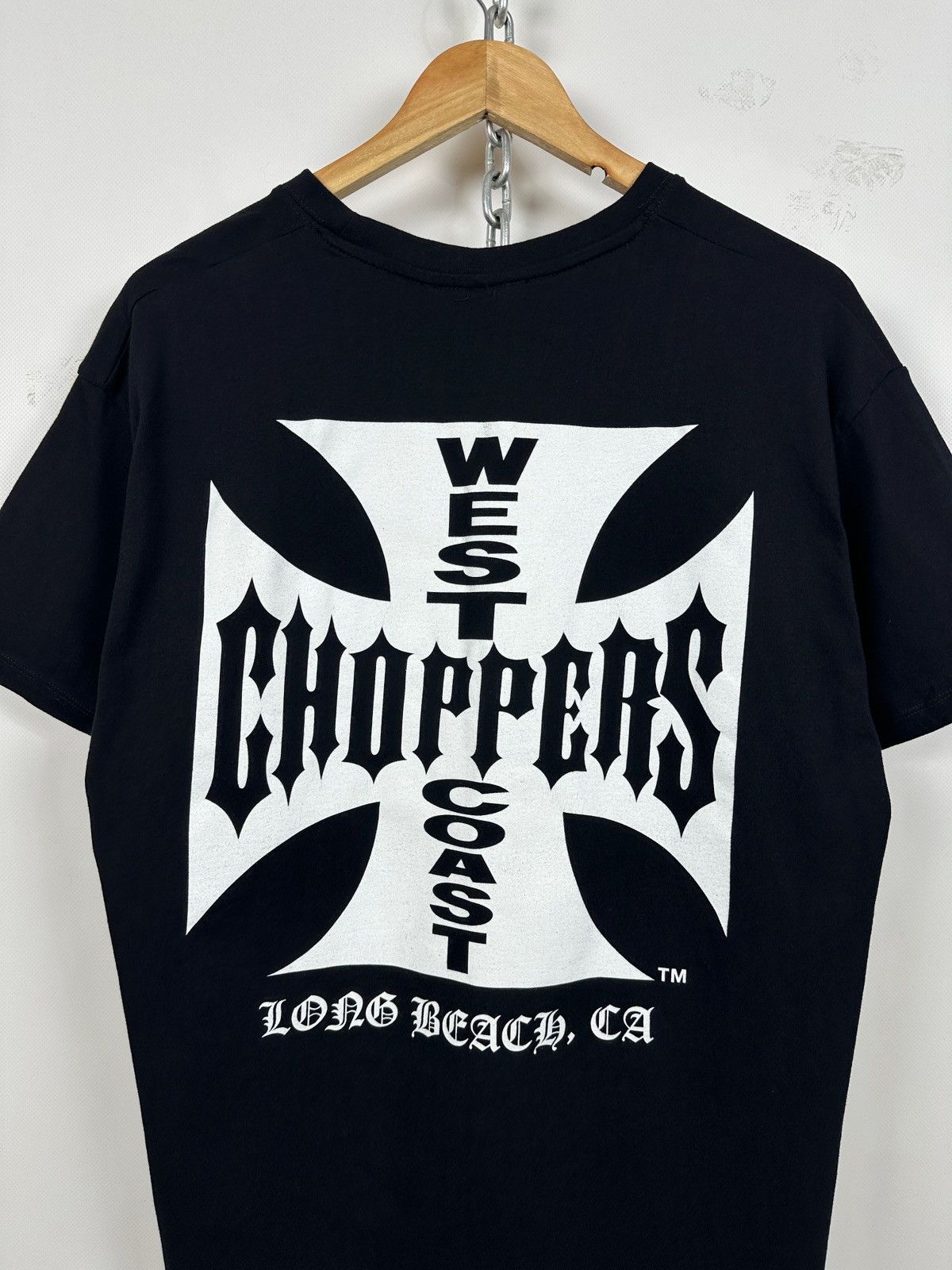 West Coast Choppers Vintage West Coast Choppers Black T-Shirt Paul Walker Size US XL / EU 56 / 4 - 8 Thumbnail