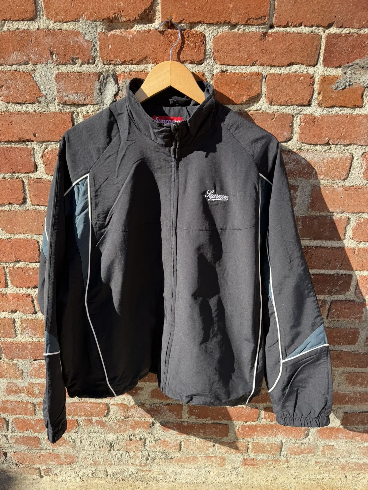 Supreme Contrast Piping Track Jacket