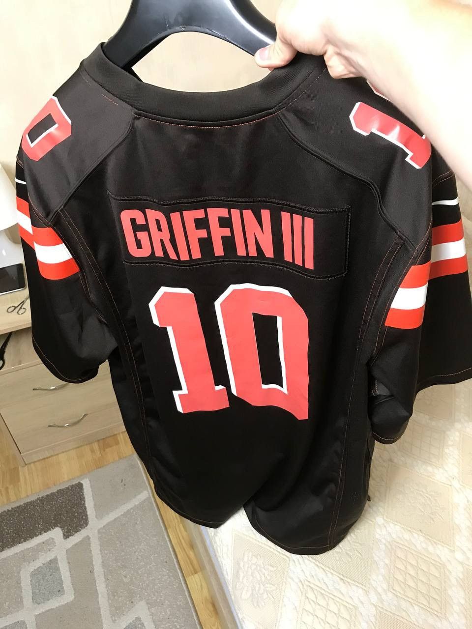 Nike 🔥 Robert Griffin III Cleveland Browns NFL Nike Jersey Shirt Size US XXL / EU 58 / 5 - 8 Thumbnail