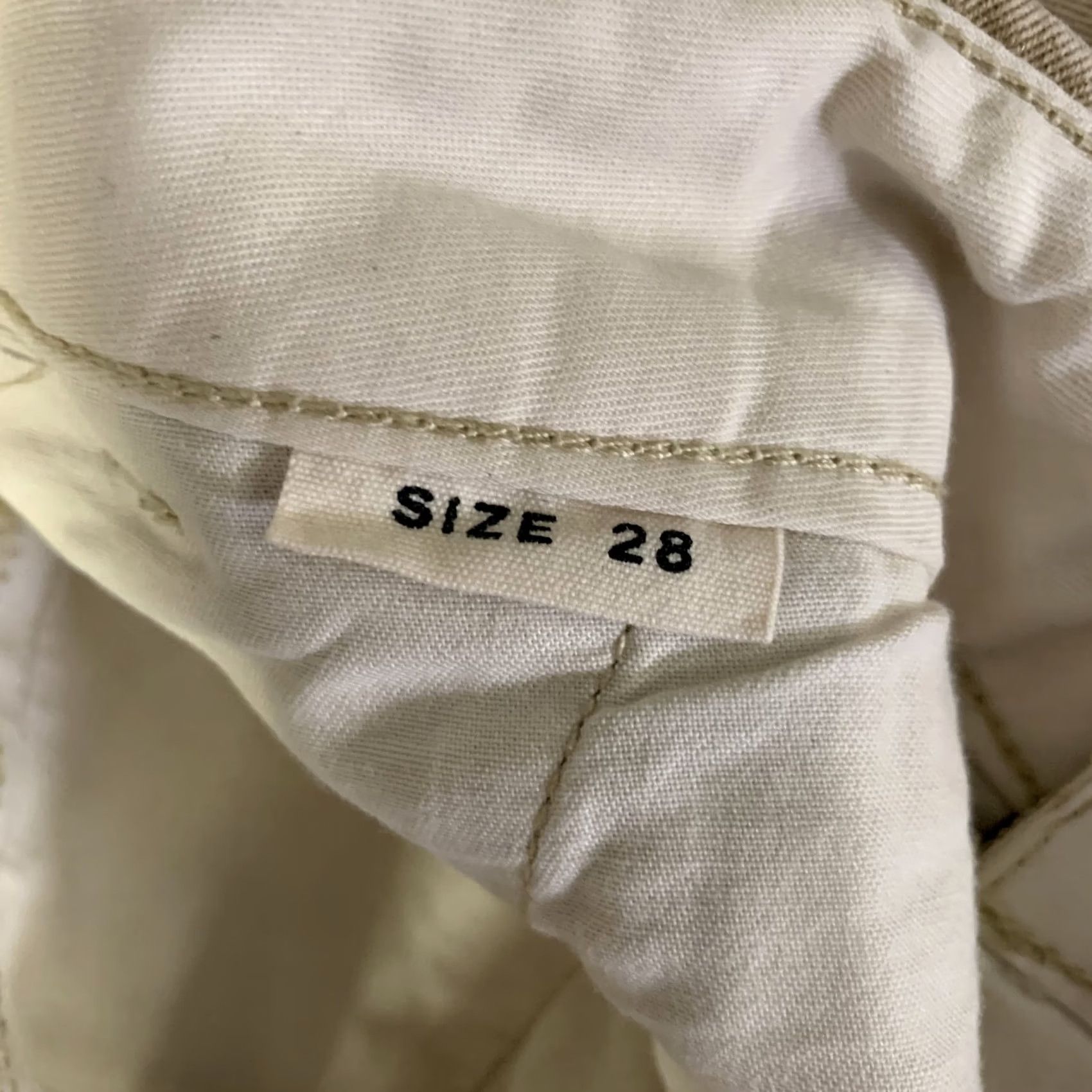 Buck Mason BUCK MASON Size 32 Khaki Solid Cotton Button Fly Casual Pants Mens Size US 32 / EU 48 - 5 Thumbnail