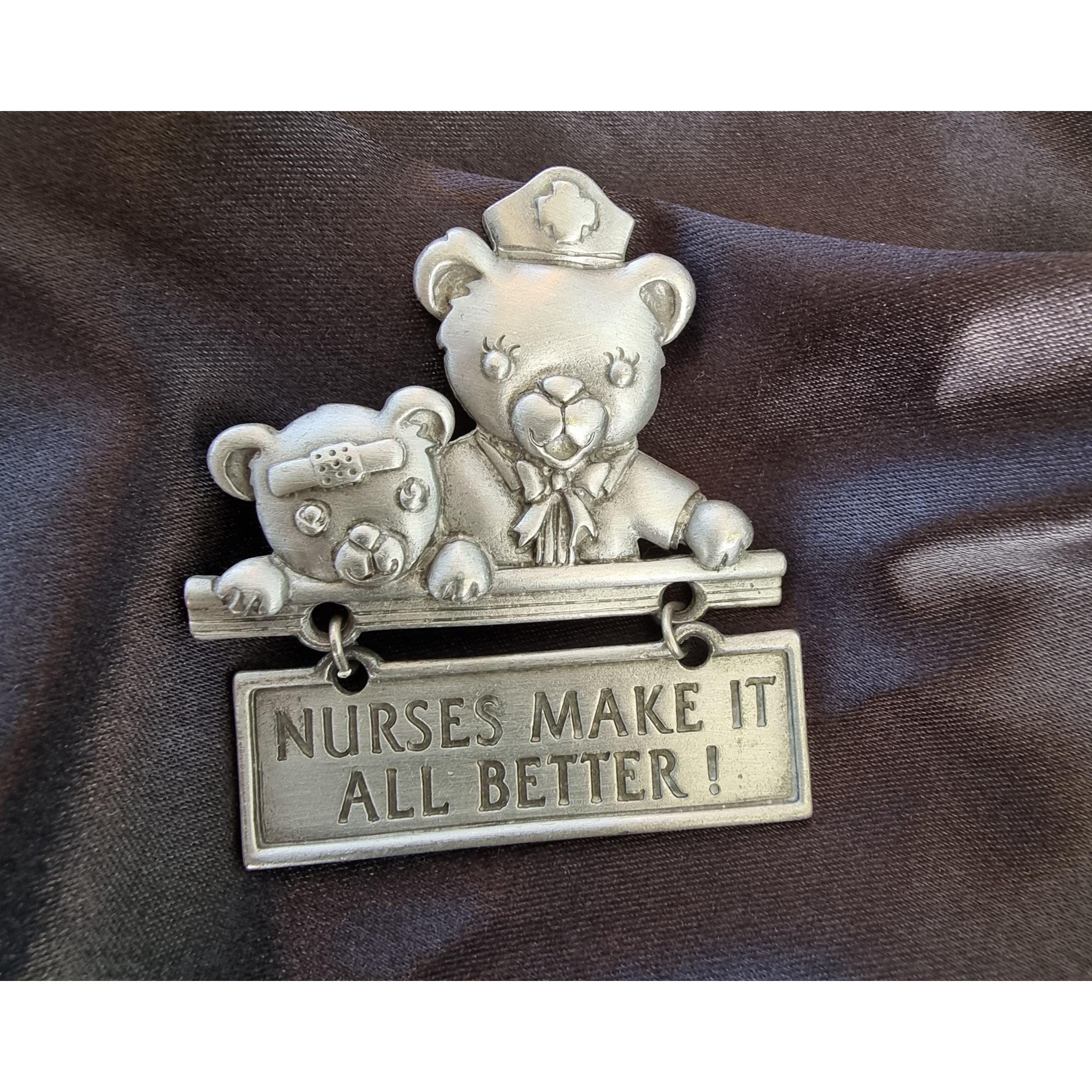 Vintage Vintage Nurses Make It All Better JJ Signed Nurse Hospital T Size ONE SIZE - 5 Thumbnail