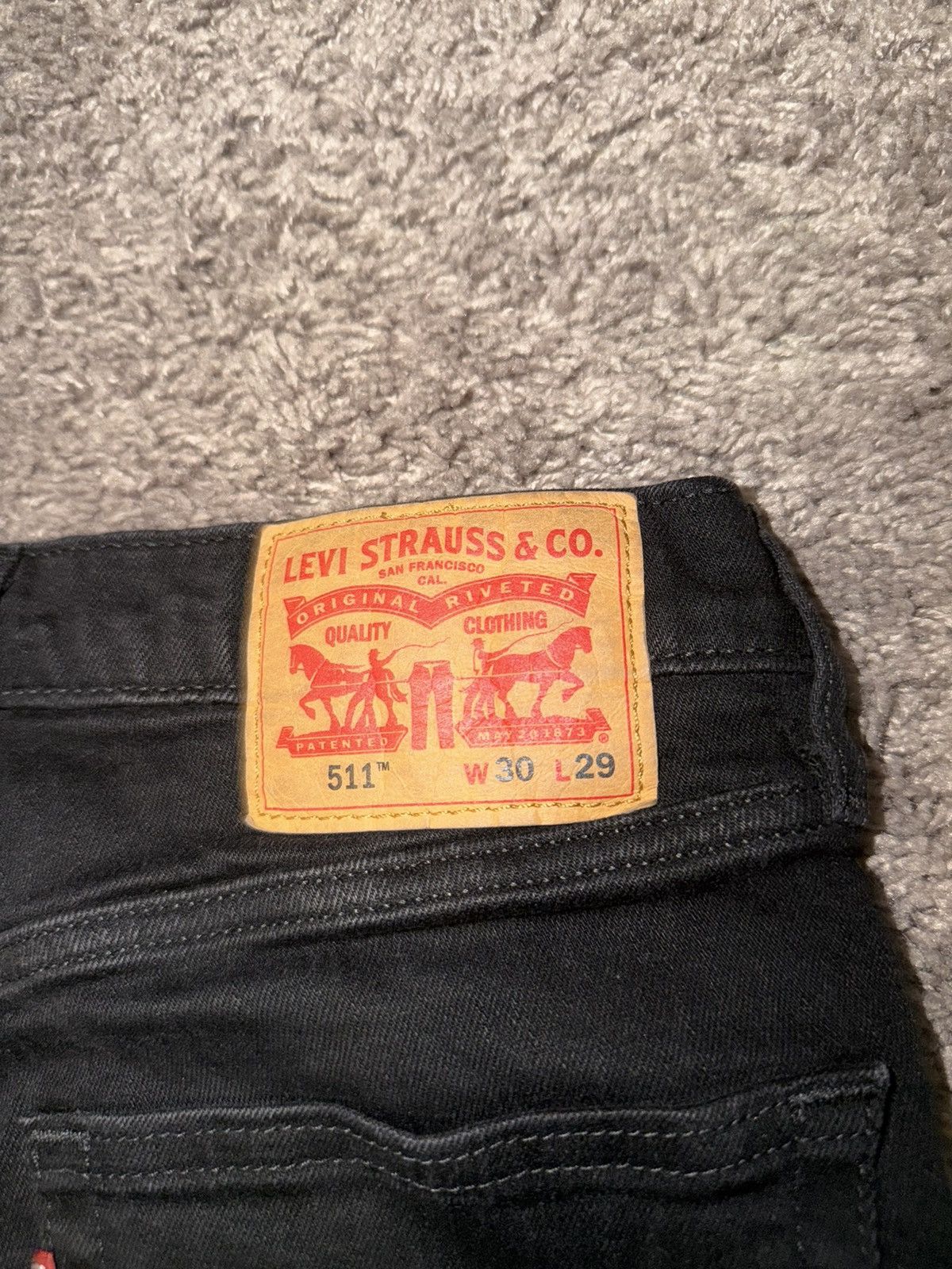 Levi's Black Levi Jeans Size US 28 / EU 44 - 3 Thumbnail
