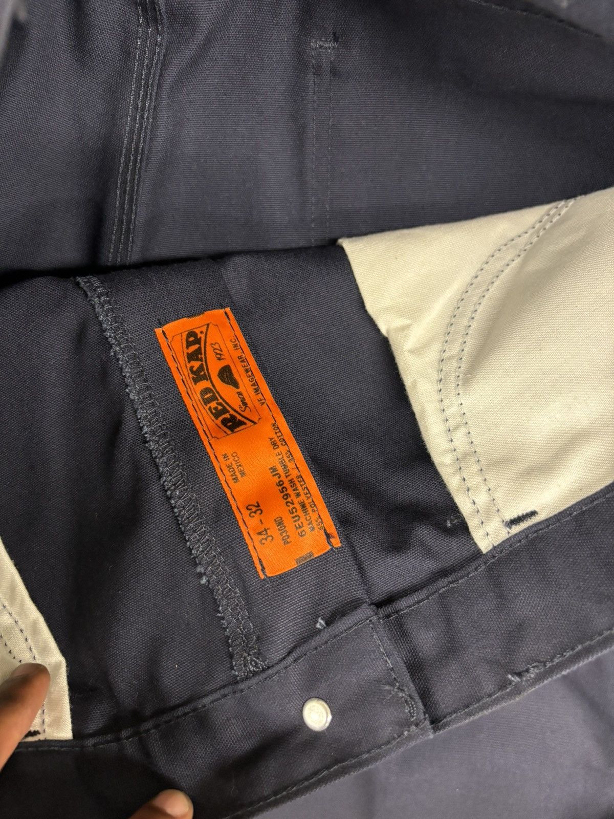 Vintage Vintage Red kap workwear pants Size US 34 / EU 50 - 5 Thumbnail