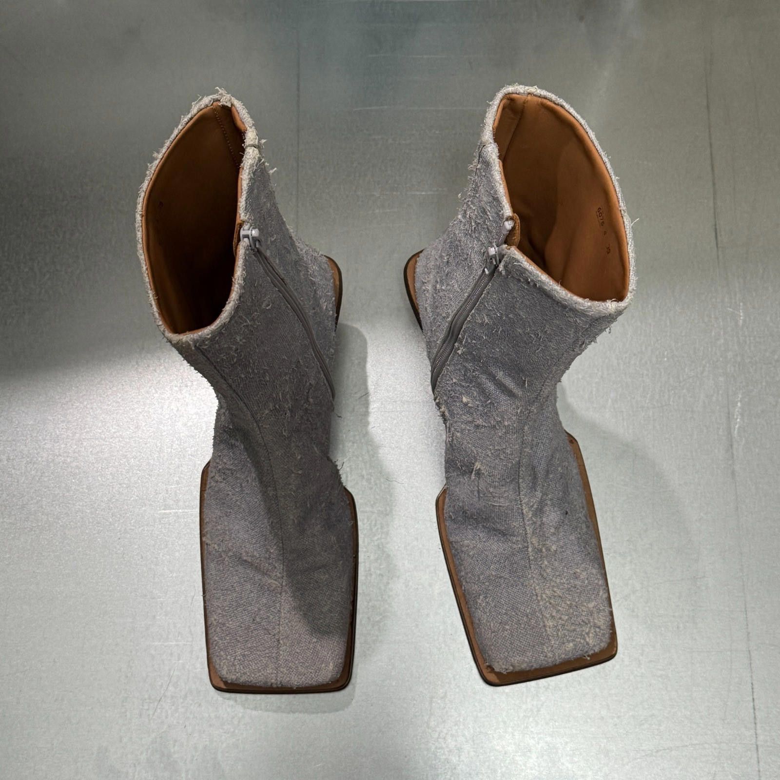Other Miista Brenda Blue Denim Ankle Boots EU 39 US 9 NWT Size US 9 / IT 39 - 2 Thumbnail
