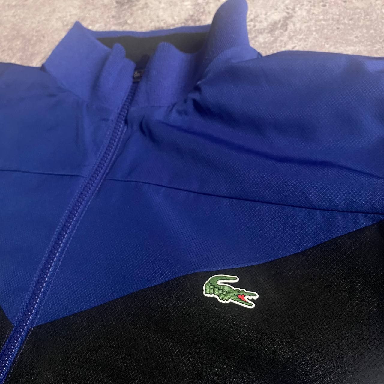 Lacoste Lacoste Track Top Blue Jacket Size US XL / EU 56 / 4 - 3 Thumbnail