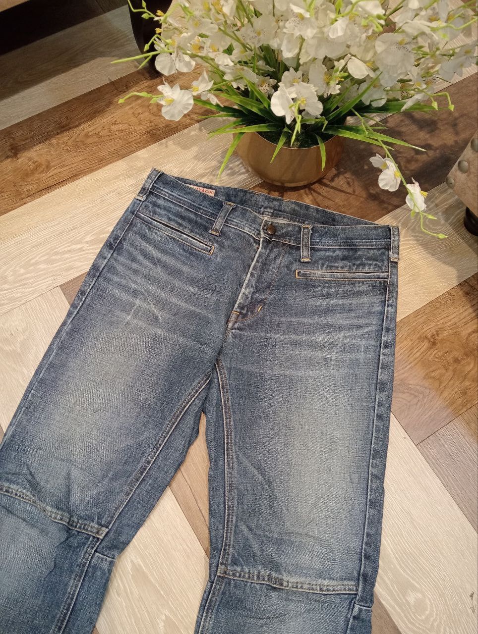 Japanese Brand JAPANESE BARTACK'S 4 POCKET DENIM PANTS - SIZE M Size US 32 / EU 48 - 4 Thumbnail