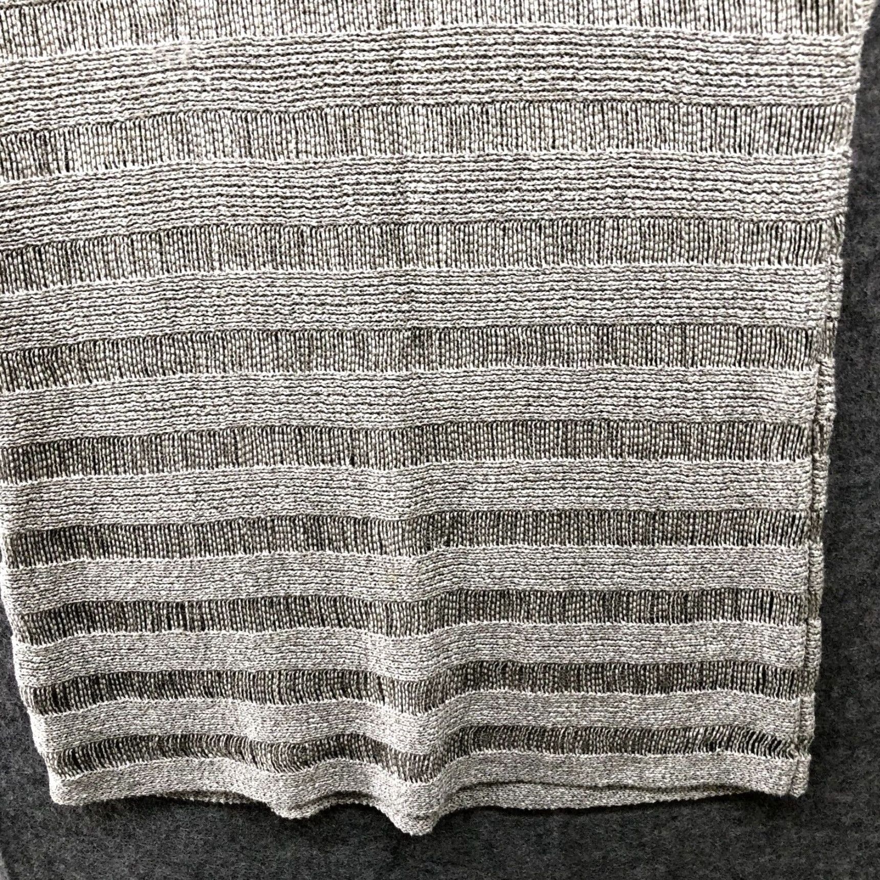 Cynthia Rowley Cynthia Rowley Open Knit Sweater Womens M Metallic Sleeveless Vest Boat Neck Shirt Size M / US 6-8 / IT 42-44 - 4 Thumbnail