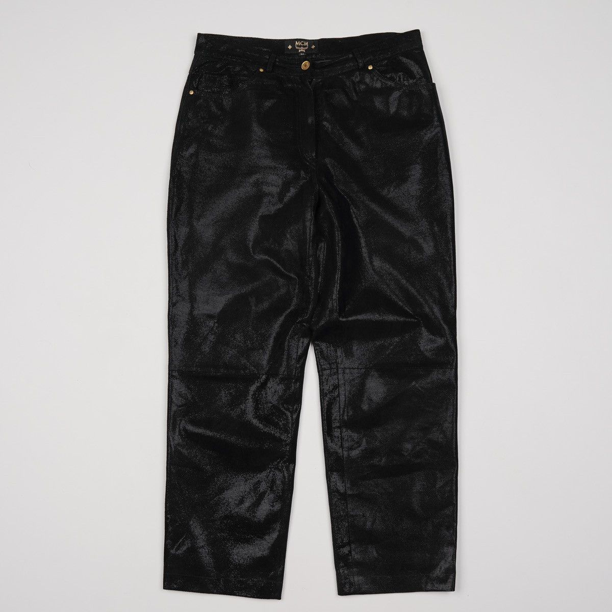 MCM MCM Leather Pants Trousers 32 size Size US 32 / EU 48 - 1 Thumbnail