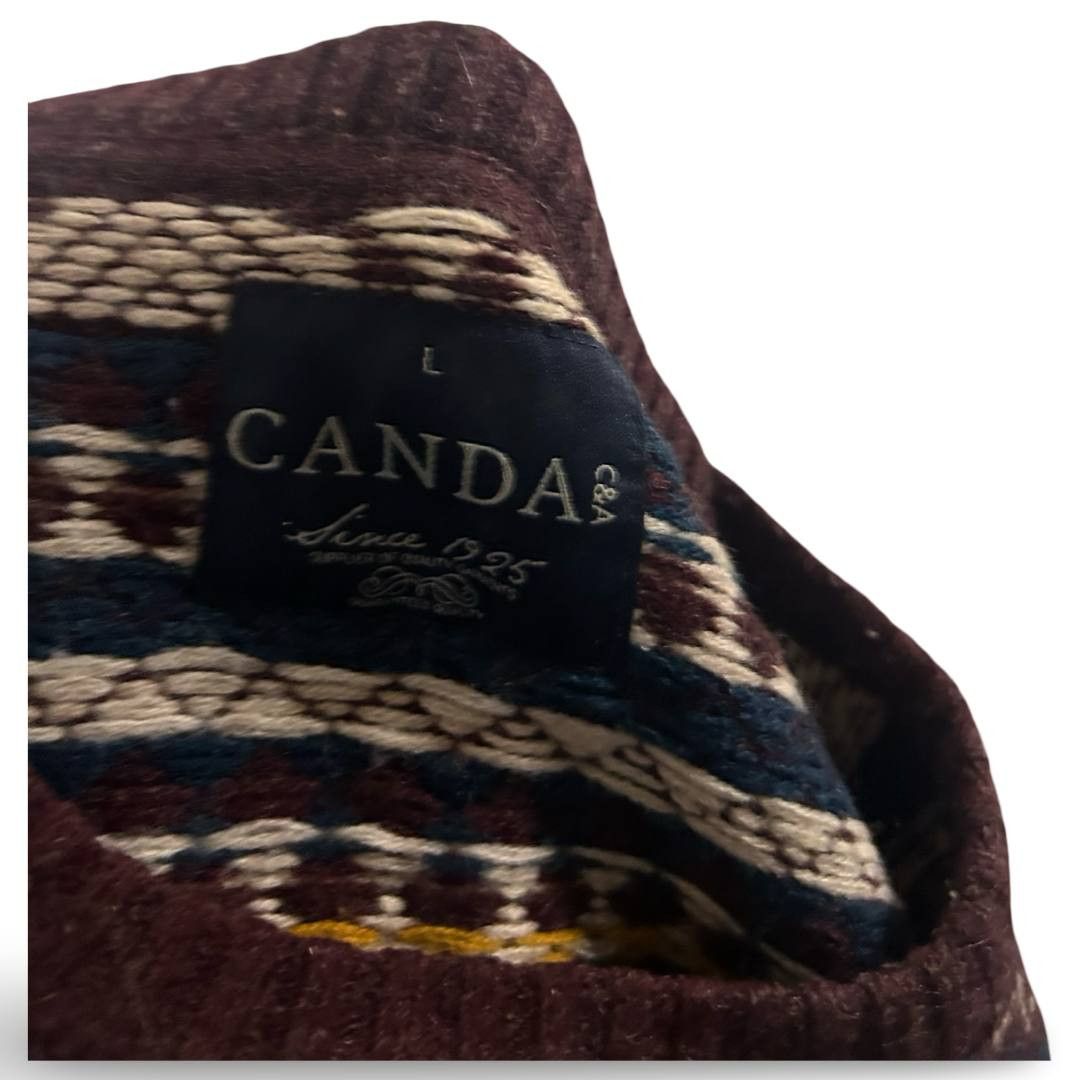 C&A CANDA coloured sweater #873 Size US L / EU 52-54 / 3 - 2 Thumbnail