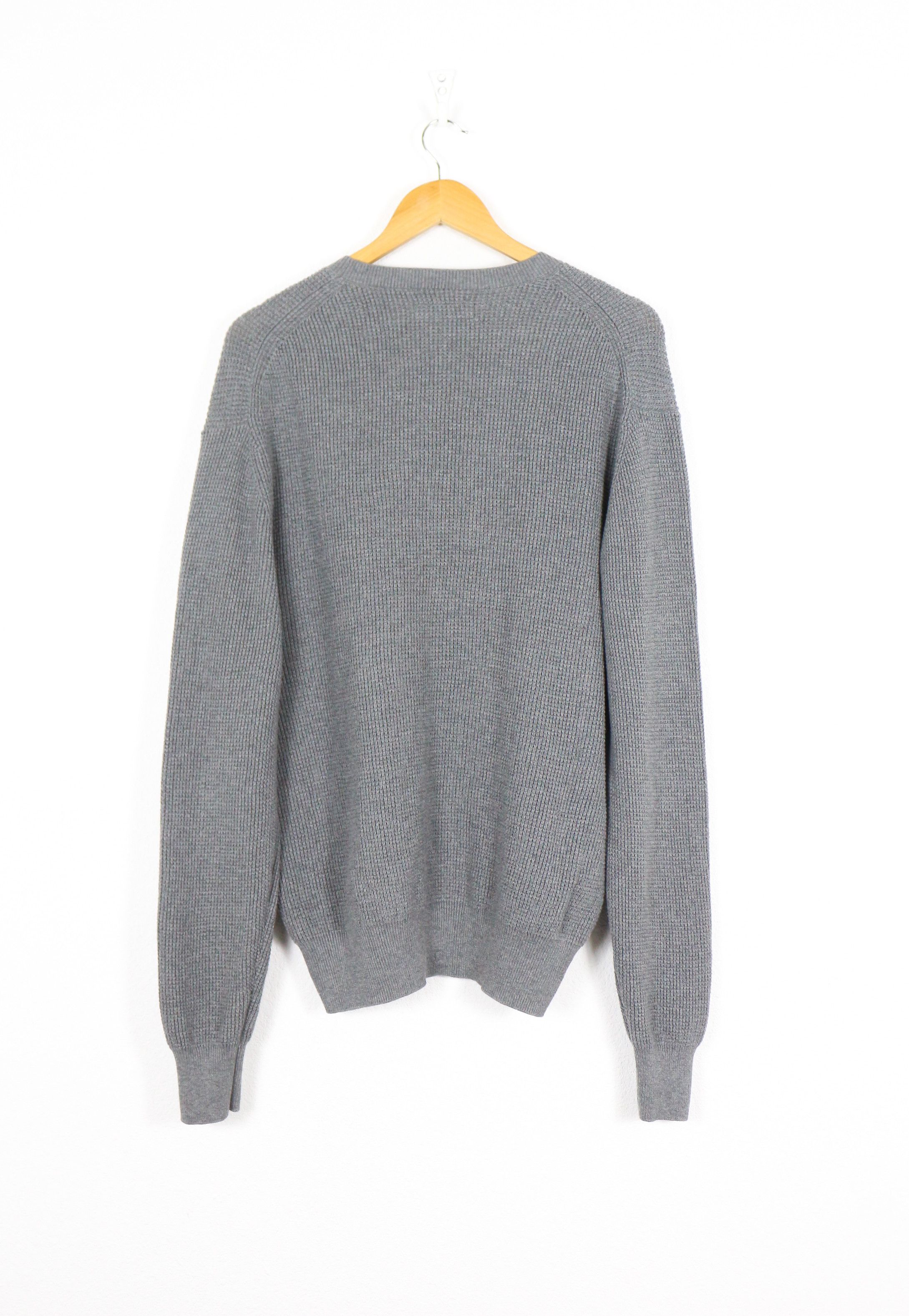 Allsaints × Japanese Brand Allsaints RIAS Logo Waffle Sweater Jumper Avant Garde Y2K Size US XL / EU 56 / 4 - 6 Thumbnail