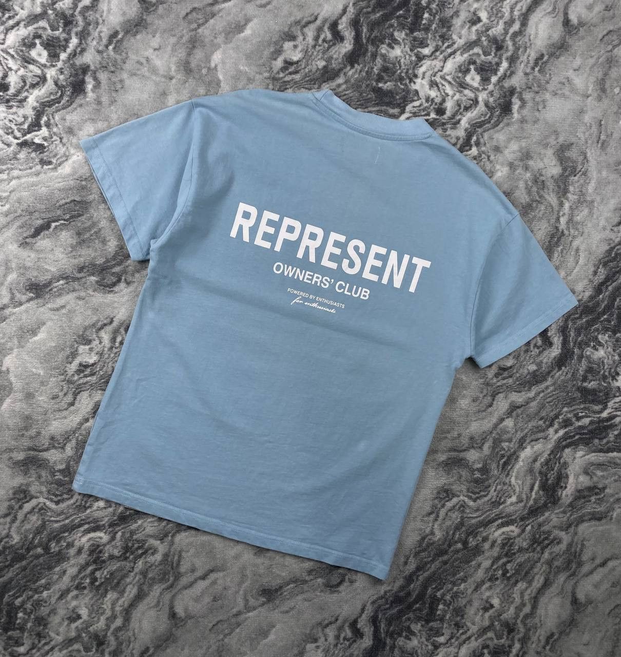 Represent Clo. Represent Owners Club Big Logo T Shirt Men Size M Blue Size US M / EU 48-50 / 2 - 1 Thumbnail