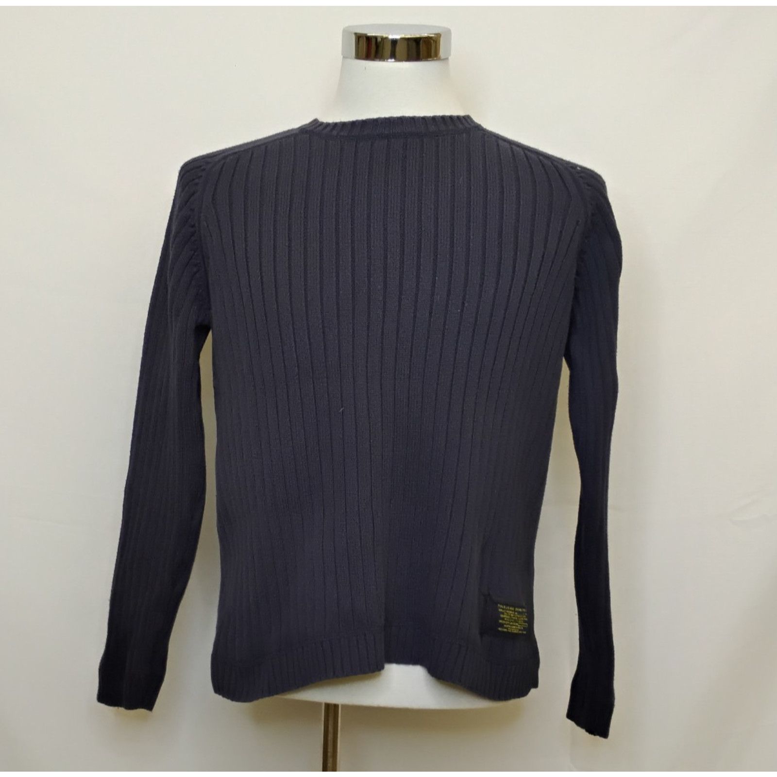 Polo Ralph Lauren Polo Jeans Company Crew Neck Sweater Men's M Navy Blue Size US M / EU 48-50 / 2 - 2 Thumbnail