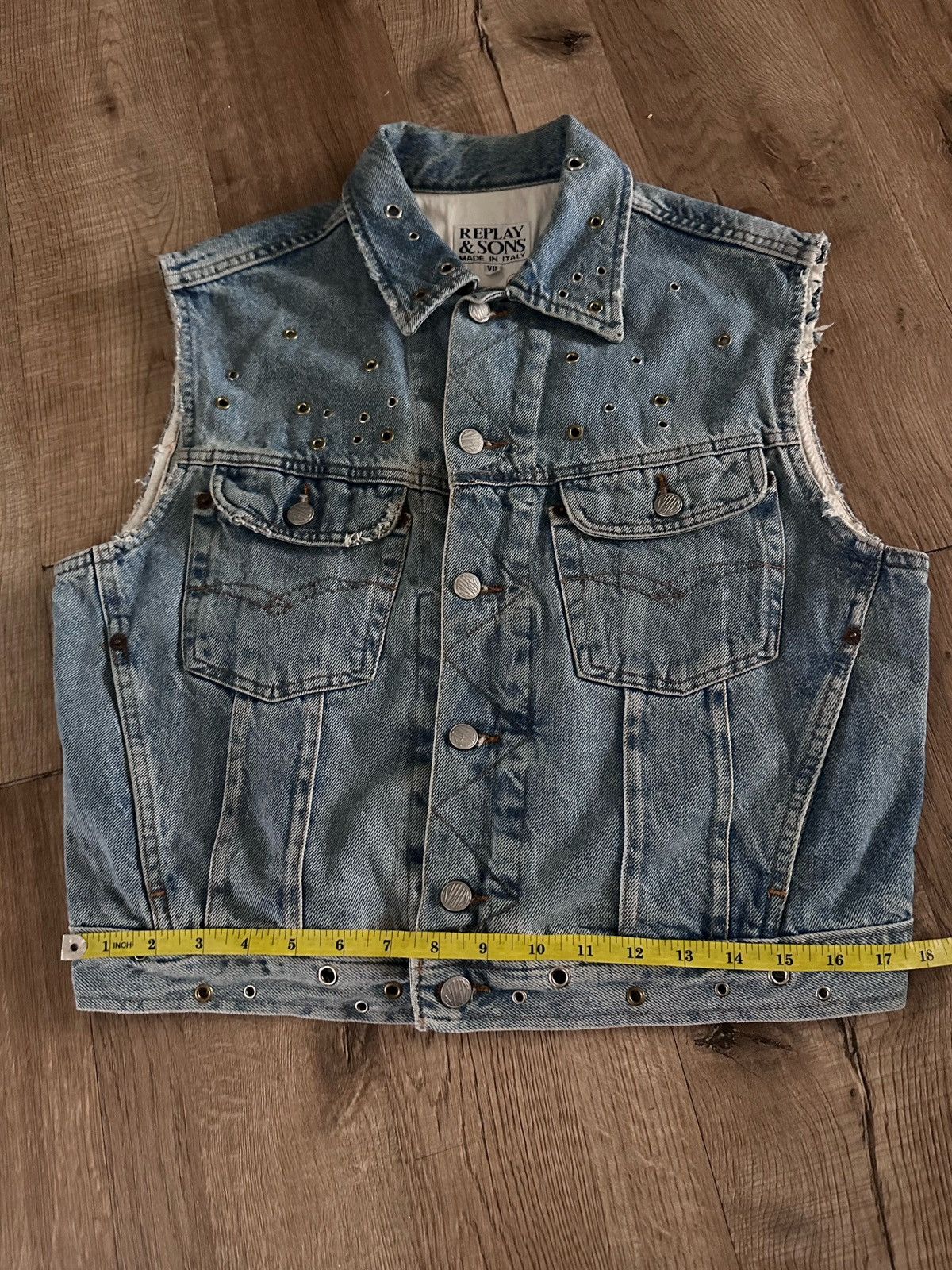 Replay RARE ‼️ REPLAY & SONS Denim Trucker Jacket Size US M / EU 48-50 / 2 - 6 Thumbnail