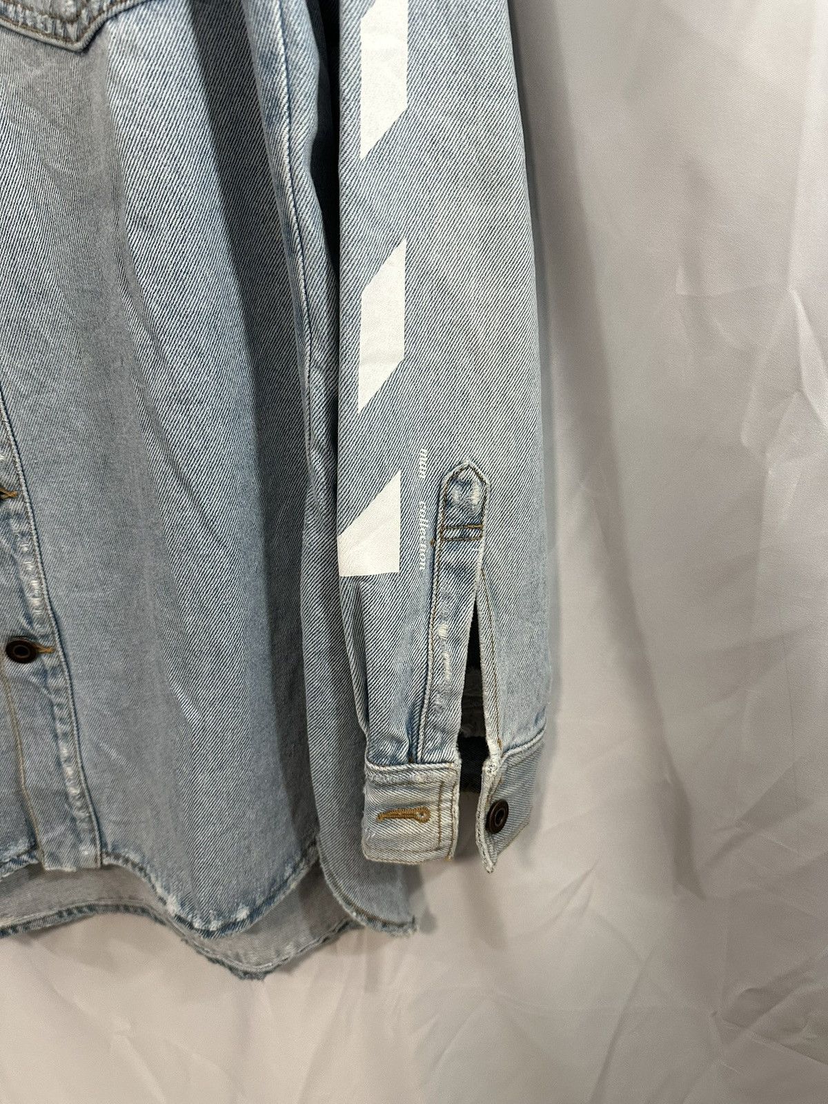 Off-White Off White Denim Shirt Size US XS / EU 42 / 0 - 8 Thumbnail