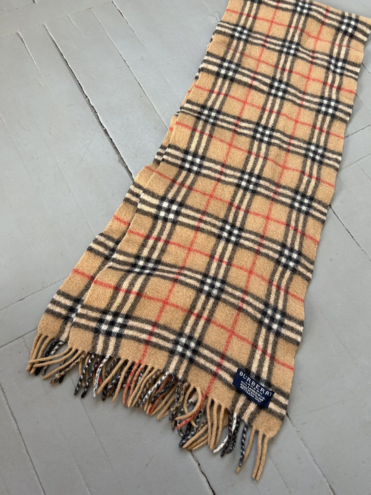 Burberry Burberry scarf 100% lambswool Size ONE SIZE - 2 Thumbnail