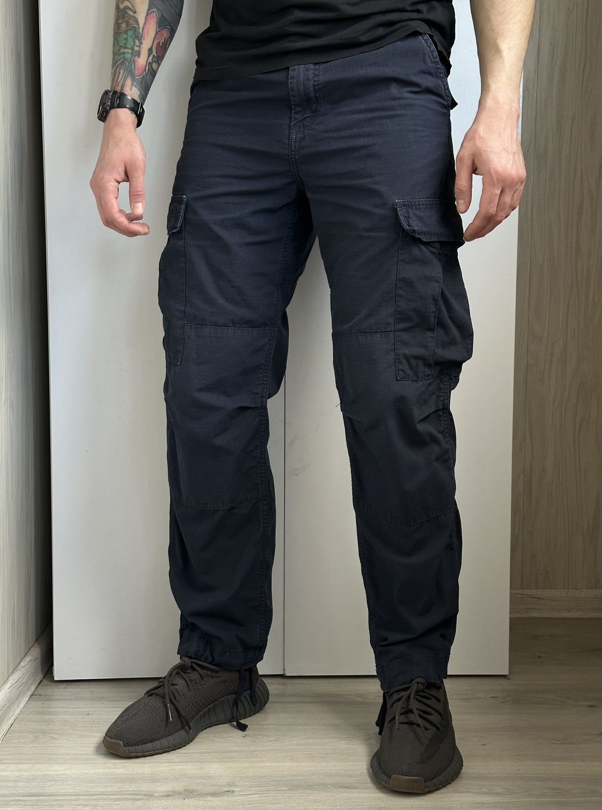 Carhartt Wip Vintage Carhartt WIP Regular Cargo Pants Ripstop Size 32/32 Size US 32 / EU 48 - 1 Thumbnail