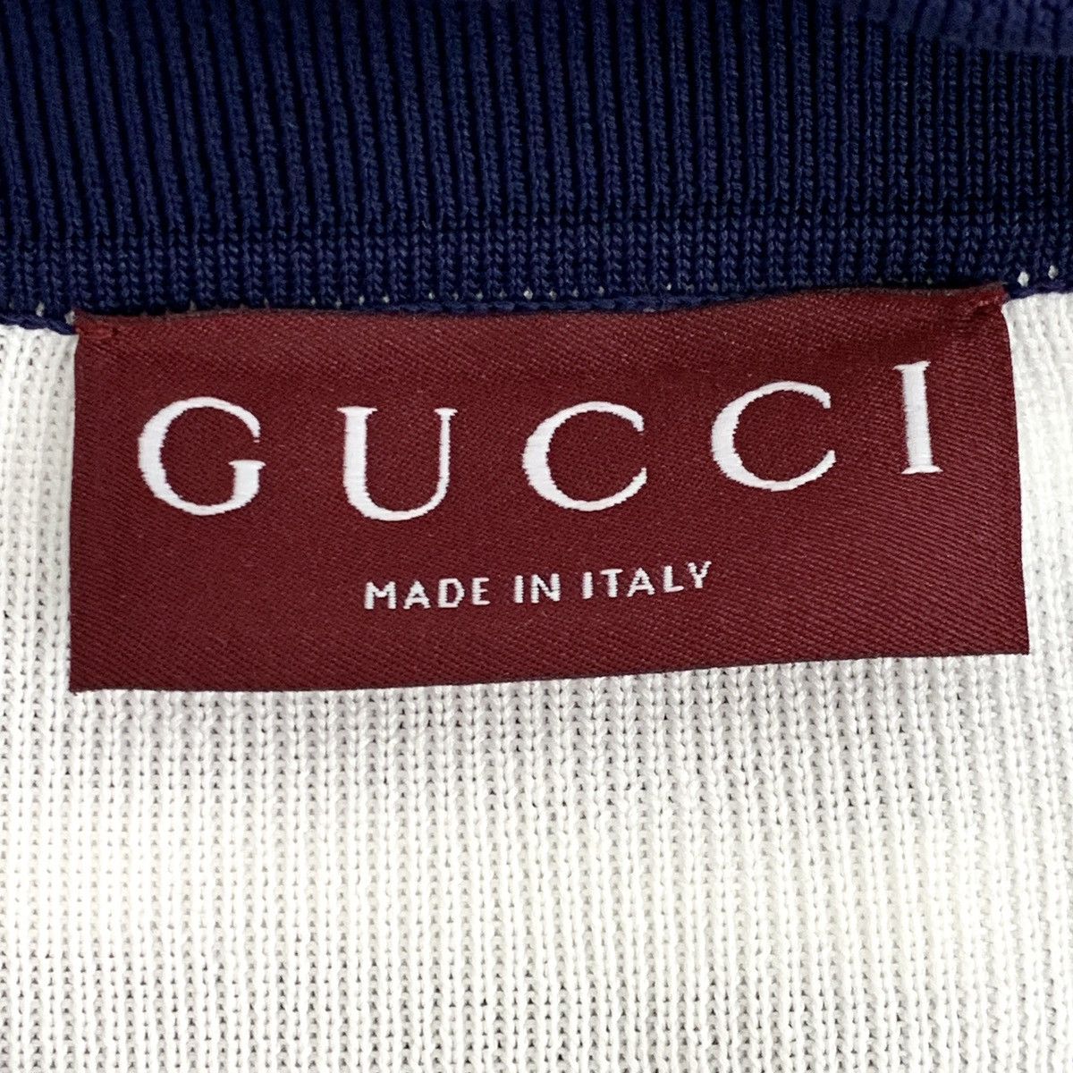 Gucci Gucci Striped Short Sleeve Knit Polo Shirt K26WX Size S / US 4 / IT 40 - 5 Thumbnail