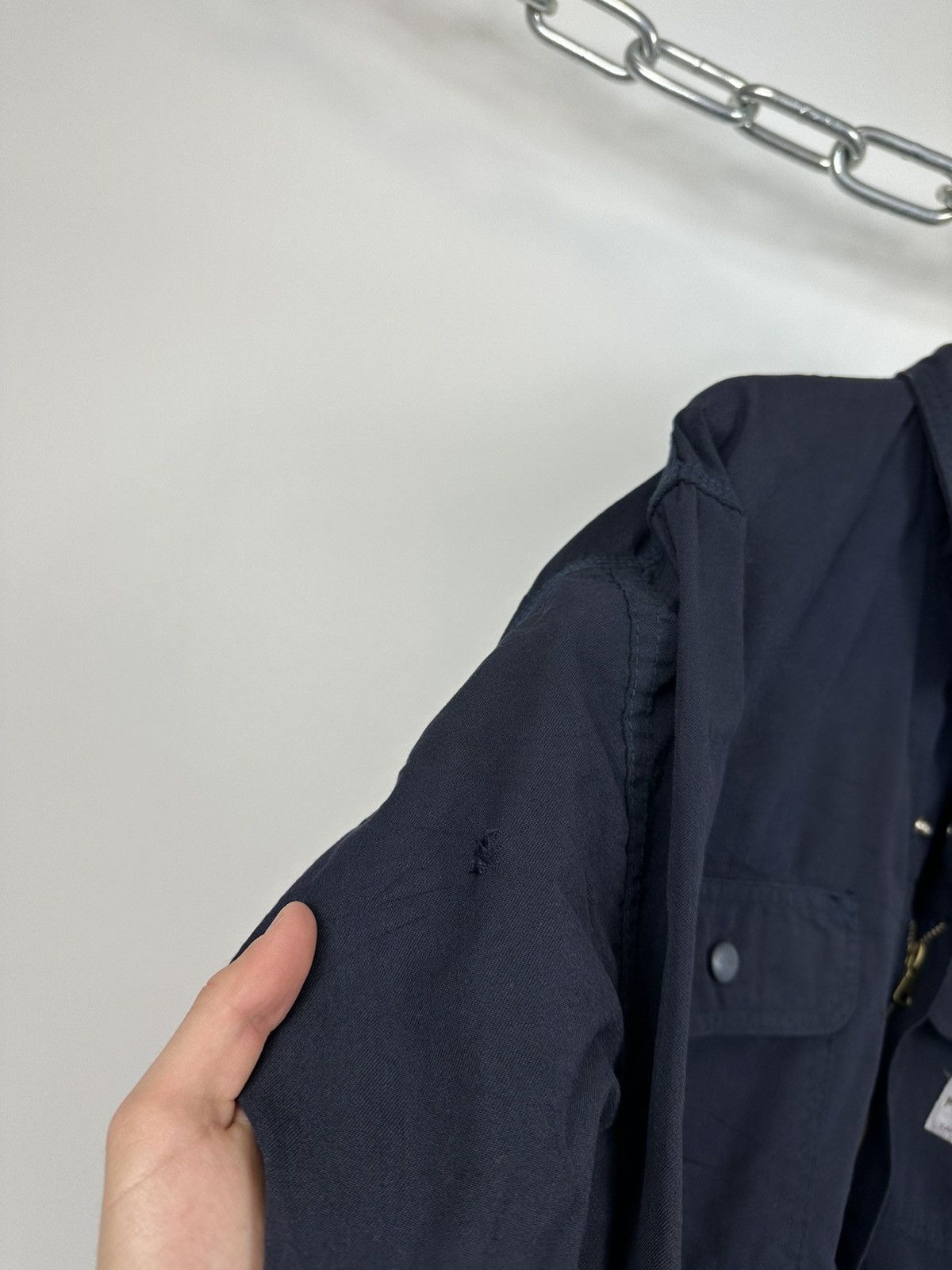 Carhartt Vintage Carhartt Flame Resistant Cargo Baggy Detroit Jacket Size US L / EU 52-54 / 3 - 8 Thumbnail