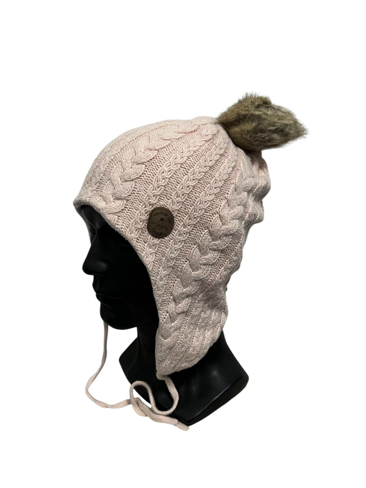 Vintage Vintage H&M Knit Earflap Beanie Hat Size ONE SIZE - 1 Thumbnail
