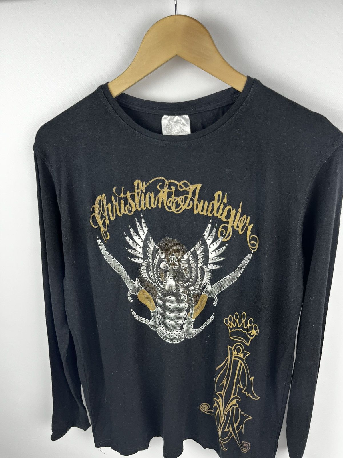 Ed Hardy Christian Audigier Thermal Shirt Mens Large Celebrate Life Size US XL / EU 56 / 4 - 4 Thumbnail