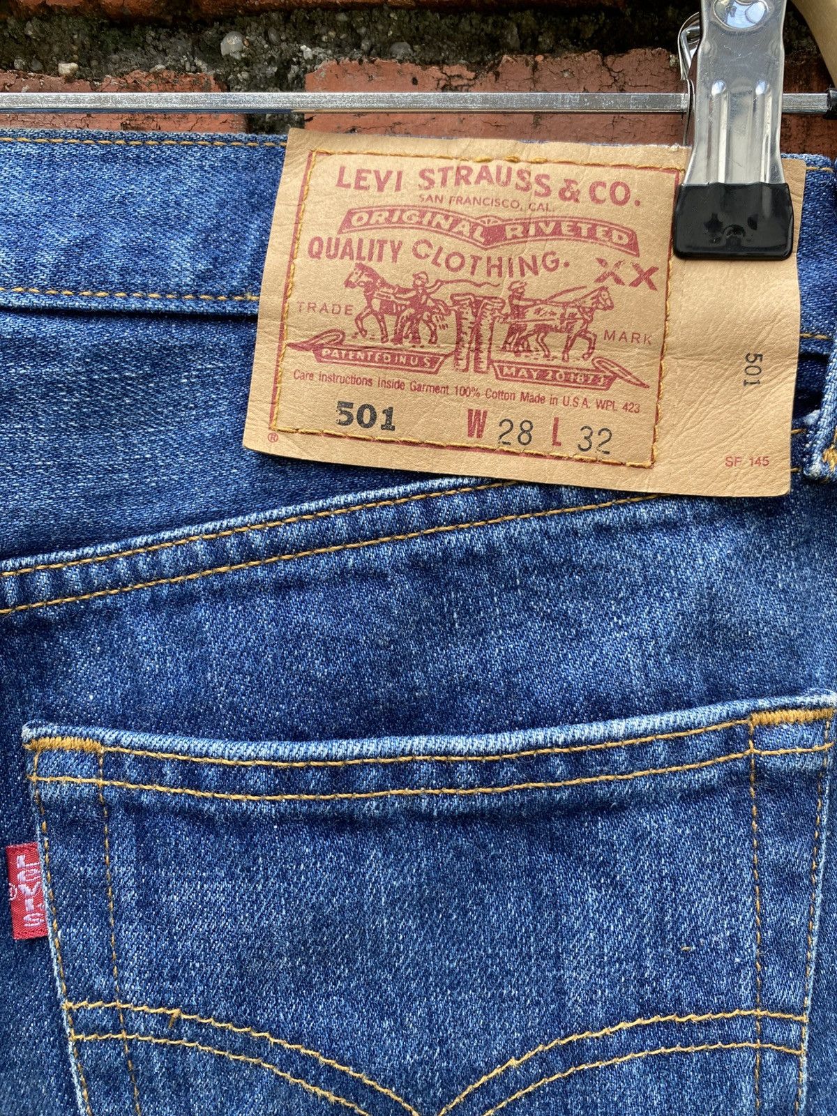 Levi's Vintage Clothing W29x32 Vintage levi's 501 women made in USA Size 29" - 5 Thumbnail