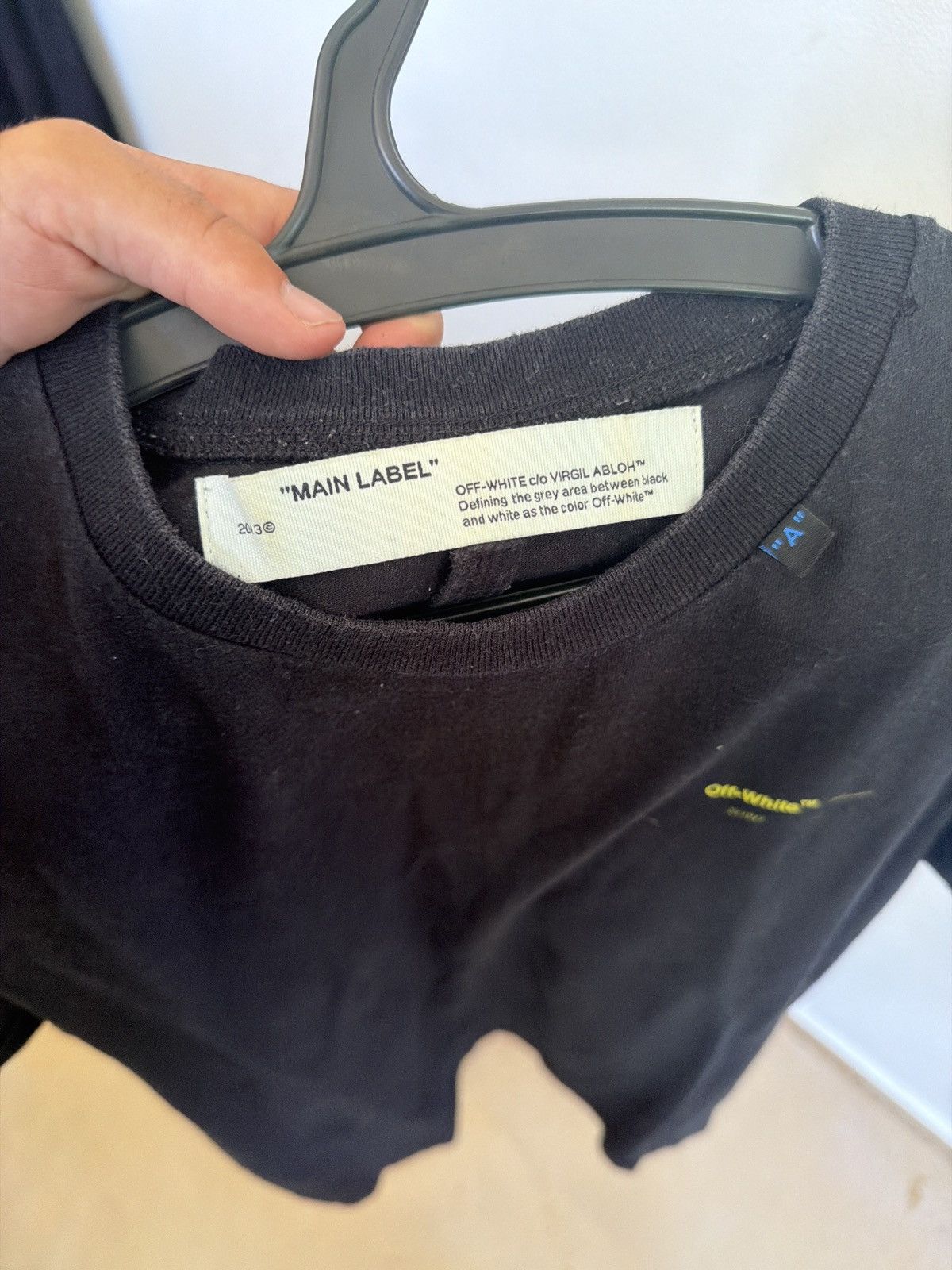 Off-White Off white stencil TEE Size US M / EU 48-50 / 2 - 5 Thumbnail