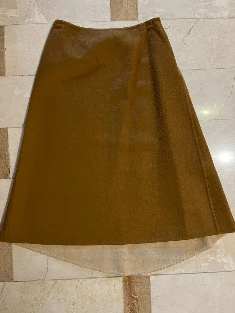Hermes Hermes Cashmere half skirt Spring and Autumn Size 42" / US 20 - 2 Thumbnail