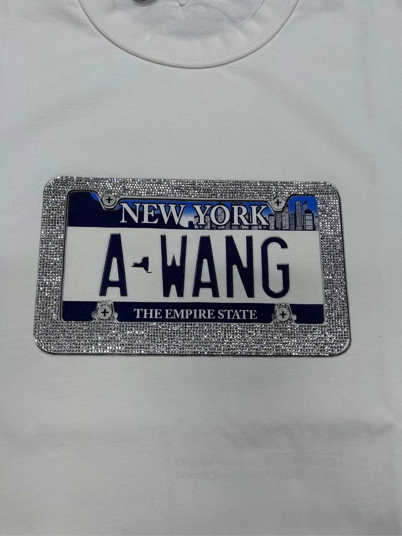 Alexander Wang alexander wang crystal logo short sleeve t. Size US M / EU 48-50 / 2 - 3 Thumbnail