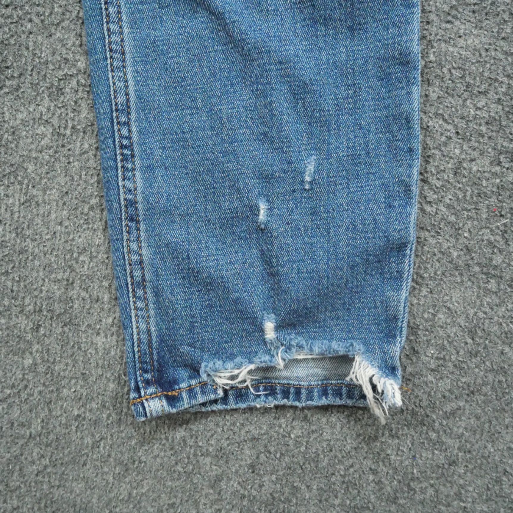 Abercrombie & Fitch Abercrombie & Fitch Jeans Womens 28 Skinny High Rise Distressed Denim Pants Size 28" / US 6 / IT 42 - 5 Thumbnail