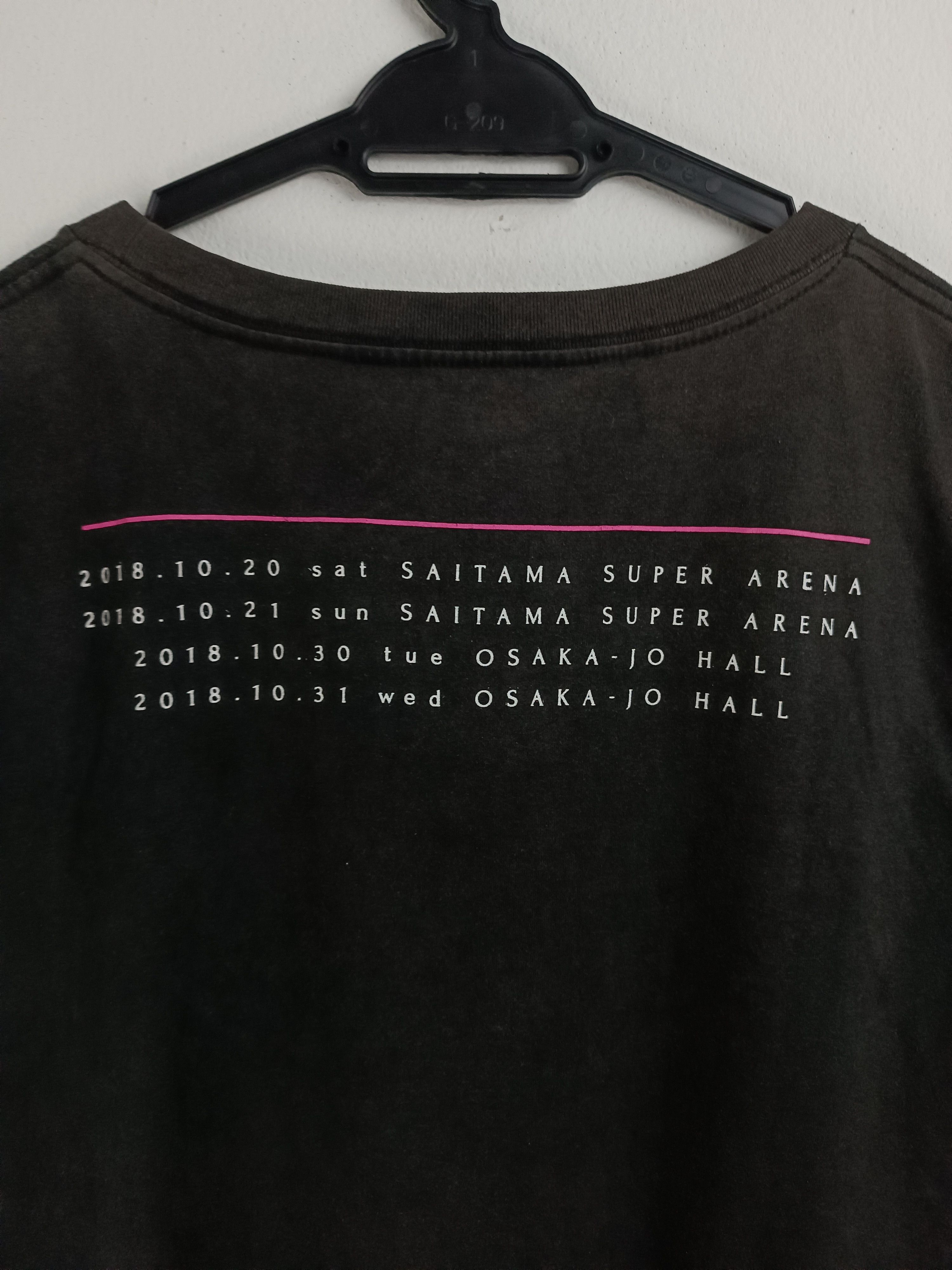 Band Tees THRASHED FADED VINTAGE ONE OK ROCK TOUR TEE radwimps gnu Size US L / EU 52-54 / 3 - 17 Thumbnail