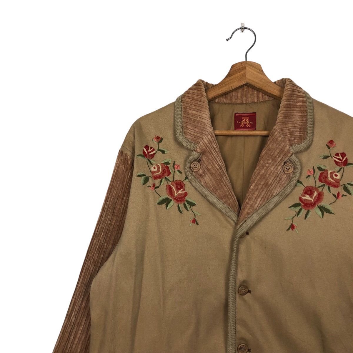Japanese Brand 📌Vintage Chore Button Jacket Angelique Double Pockets Size US M / EU 48-50 / 2 - 8 Thumbnail