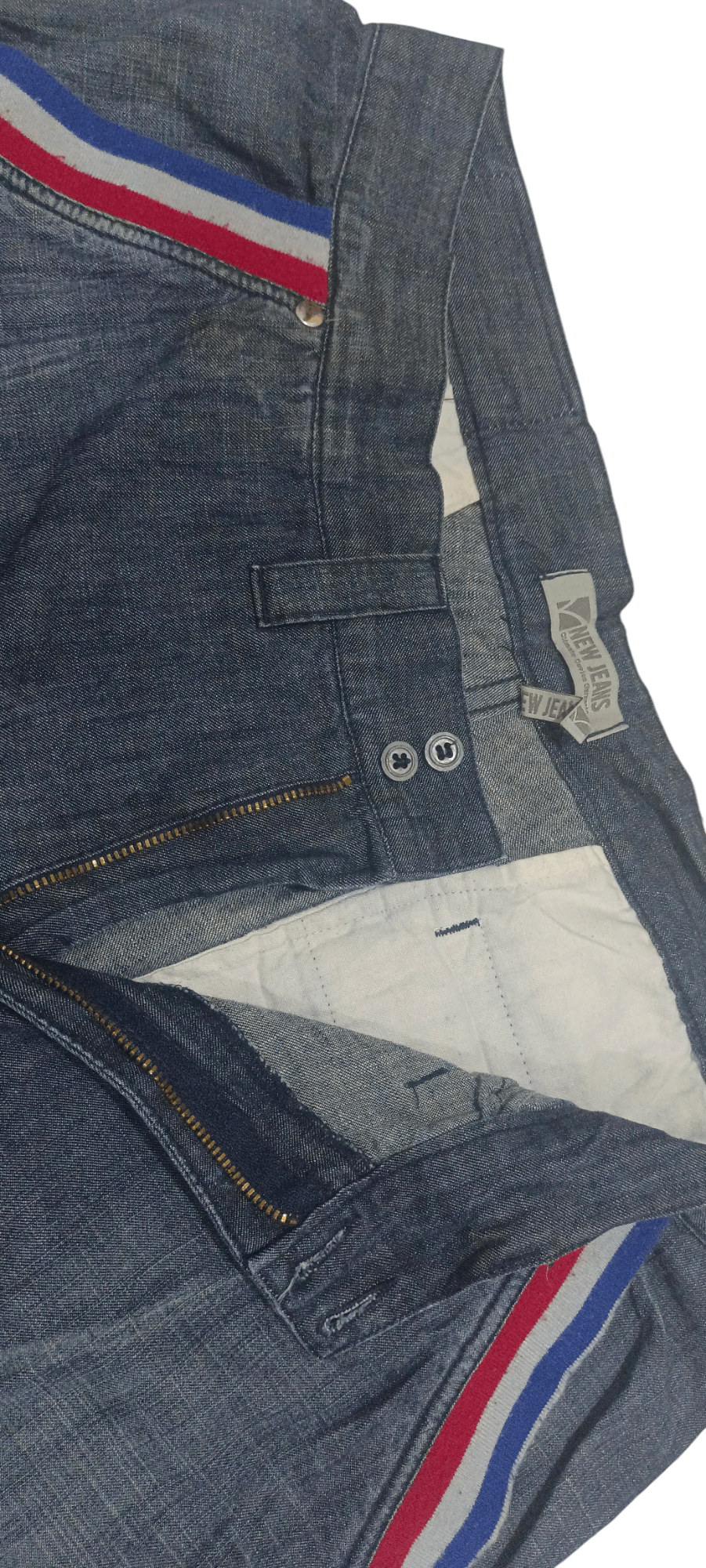 Japanese Brand Multipocket Double Knee Stylo Jeans Size US 34 / EU 50 - 7 Thumbnail
