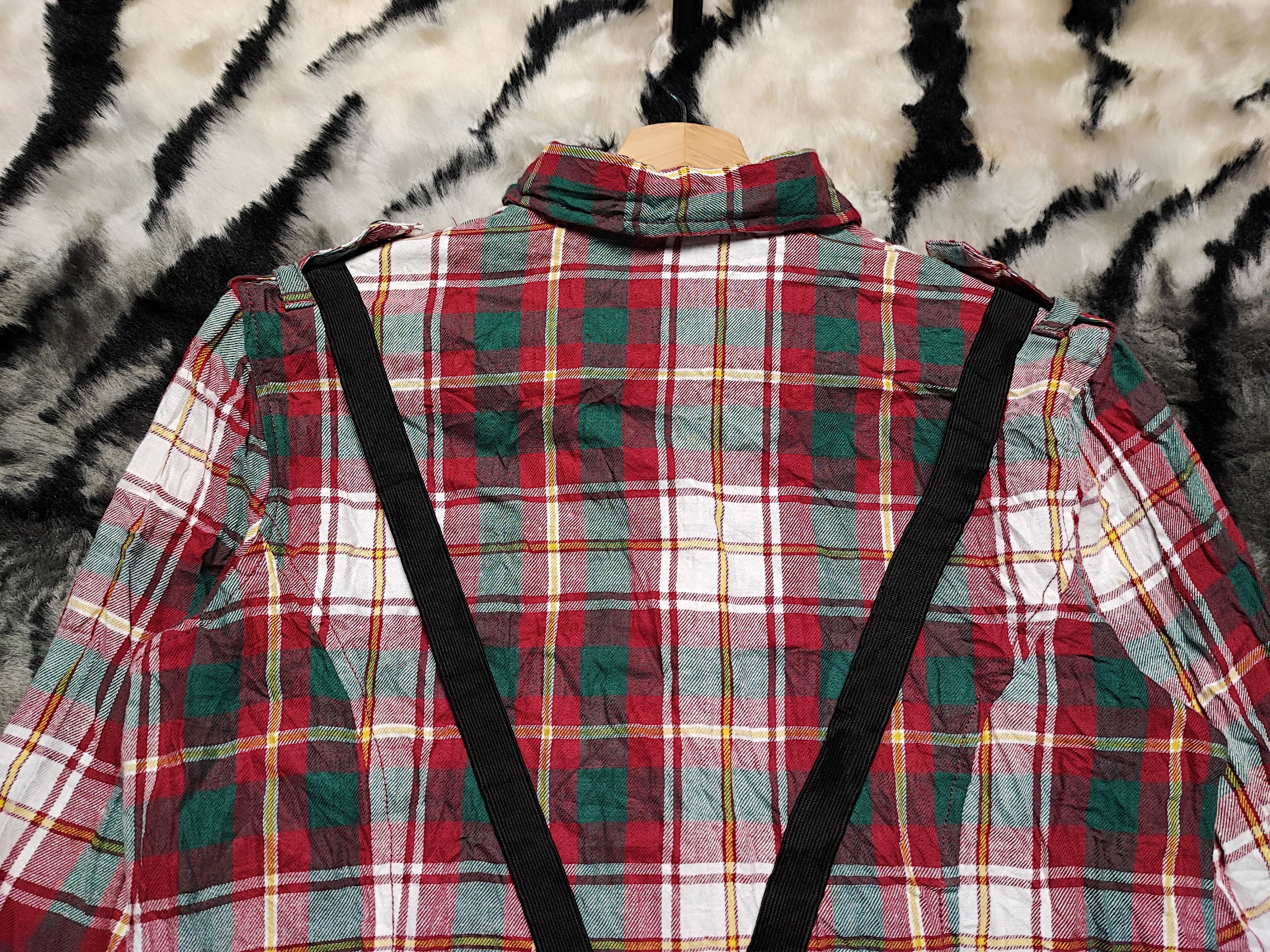 Flannel Flannel Checked Bondage Shirt Button Up Size S / US 4 / IT 40 - 20 Thumbnail