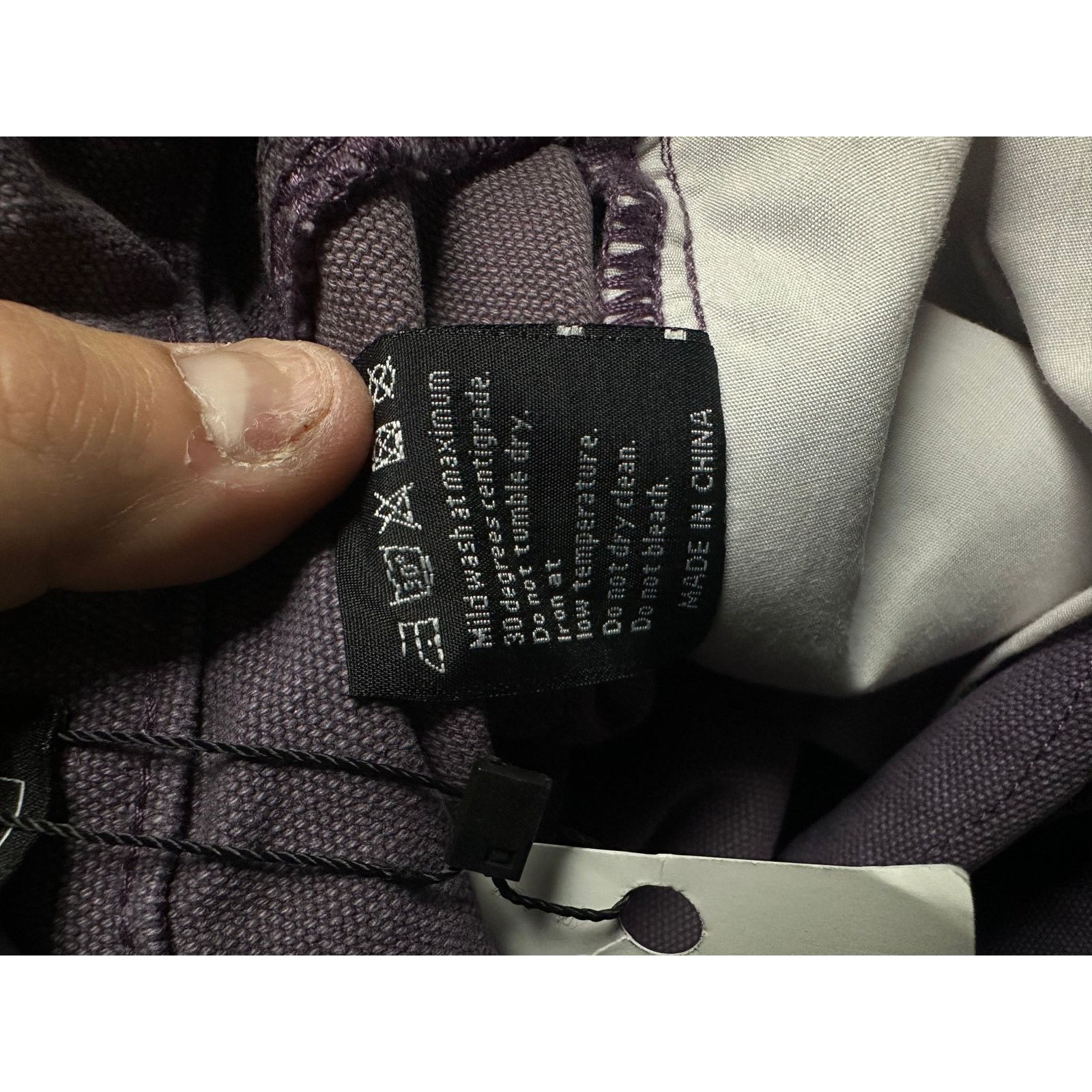 Who Decides War WDW Patchwork Cargo Pants Purple Used 30 Size US 30 / EU 46 - 5 Thumbnail