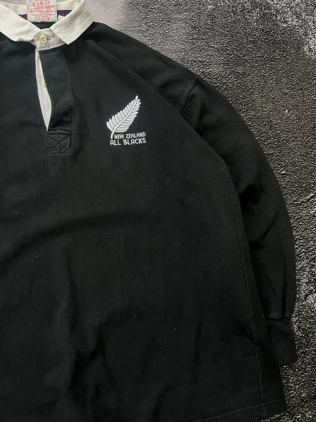 Canterbury of New Zealand New Zealand All Blacks Vintage Rugby Cotton Oxford World Cup Size US L / EU 52-54 / 3 - 4 Thumbnail