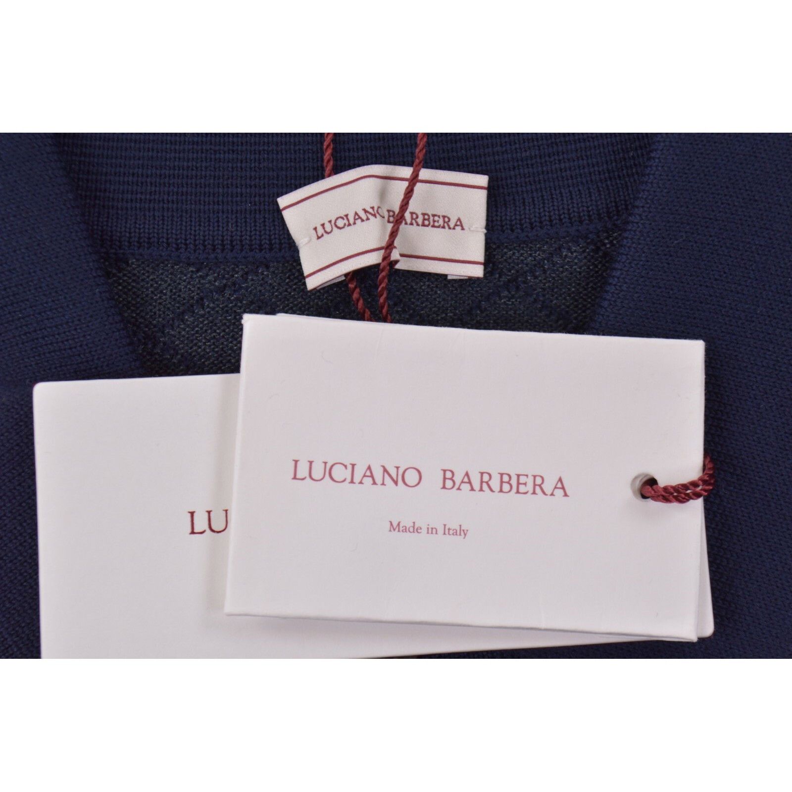 Luciano Barbera Luciano Barbera Sweater Size US S in Blue Size US S / EU 44-46 / 1 - 2 Thumbnail