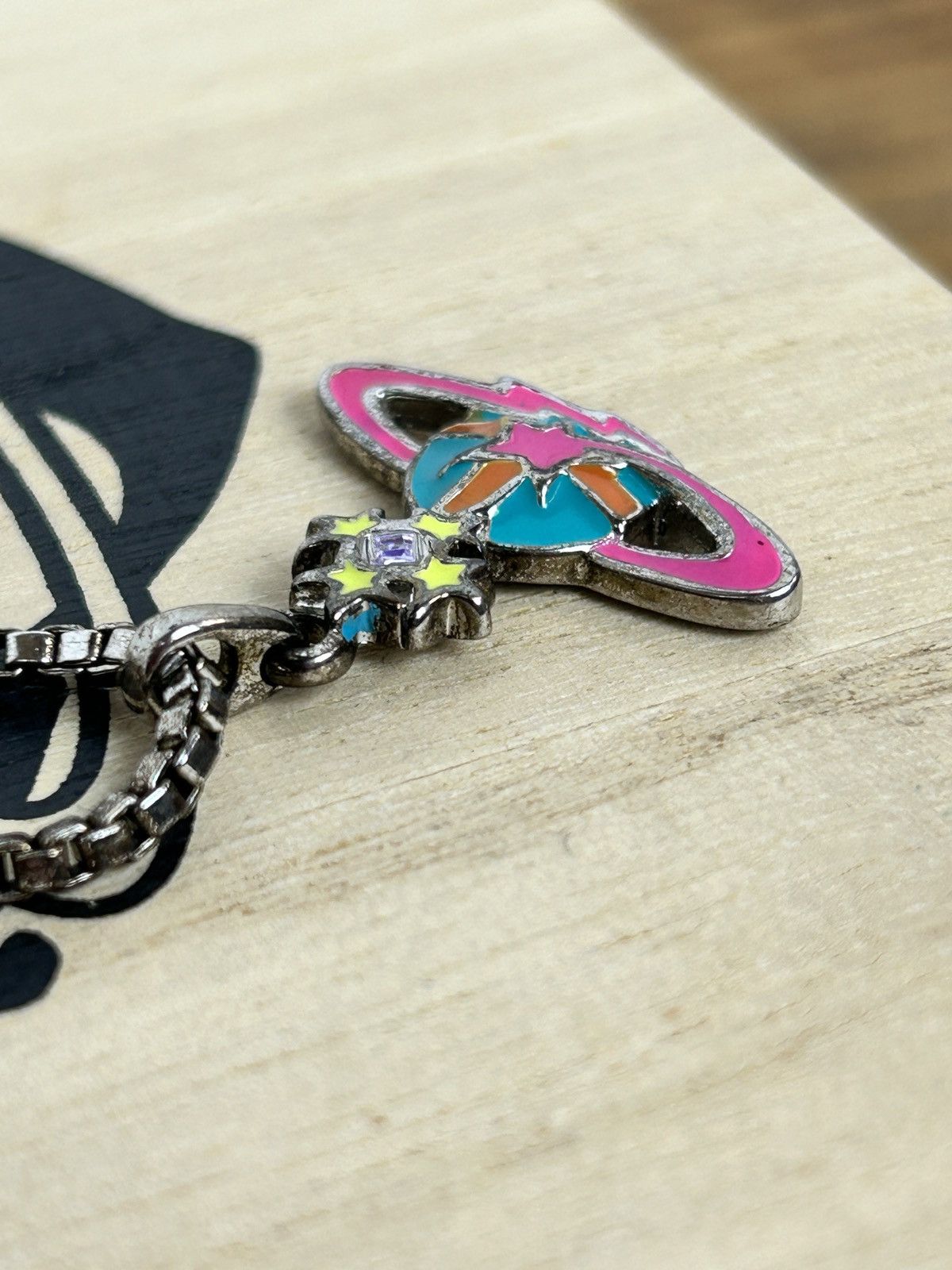 Vivienne Westwood Vintage Vivienne Westwood Shooting Star Galaxy Orb Necklace Size ONE SIZE - 3 Thumbnail