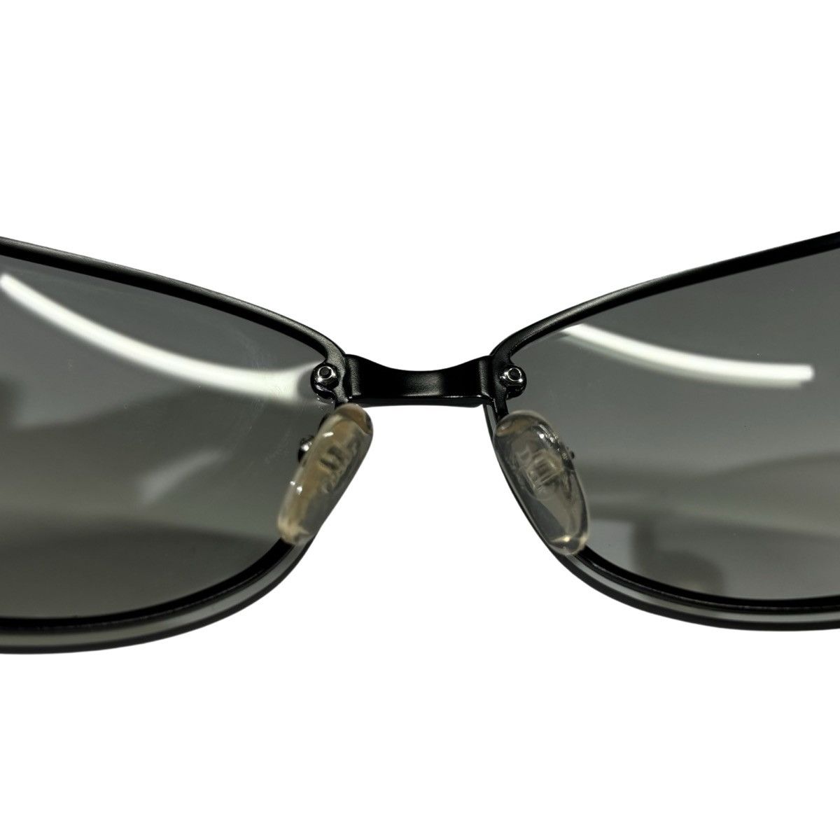 Dior × John Galliano × Vintage Dior 2000s Dior Logo Black Sunglasses Size ONE SIZE - 6 Thumbnail