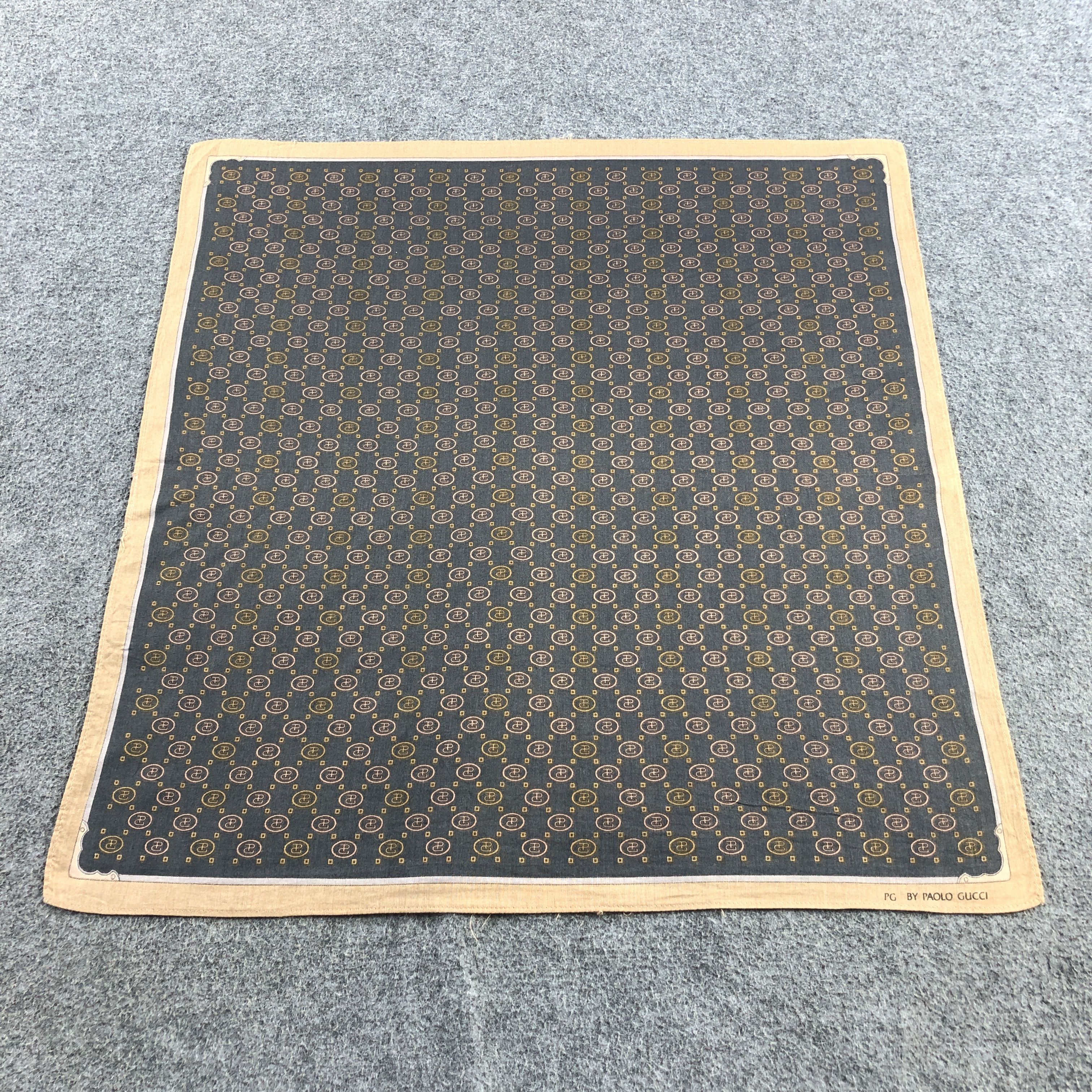 Paolo Gucci PG by Paolo Gucci Handkerchief Neckerchief Bandana H2657 Size ONE SIZE - 2 Thumbnail