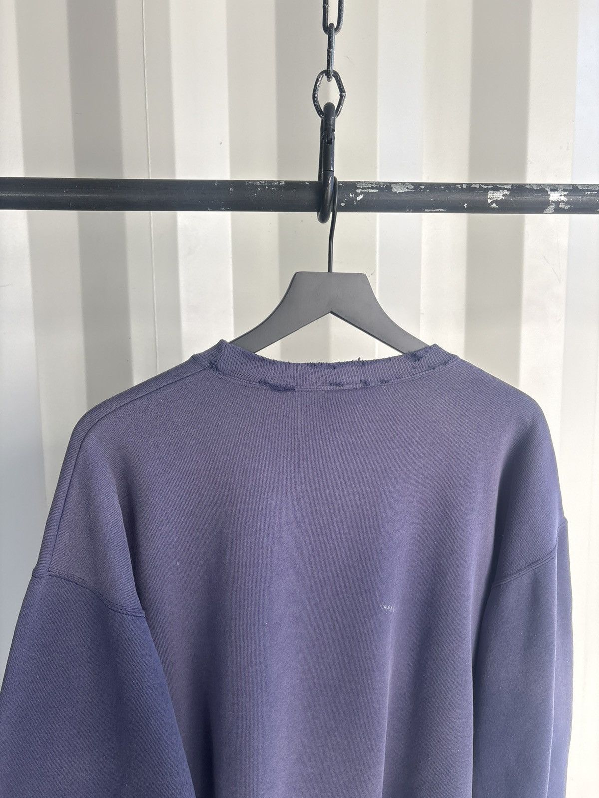 Vintage Thrashed Boxy Distressed Faded Sweater Grunge Band Size US XL / EU 56 / 4 - 6 Thumbnail