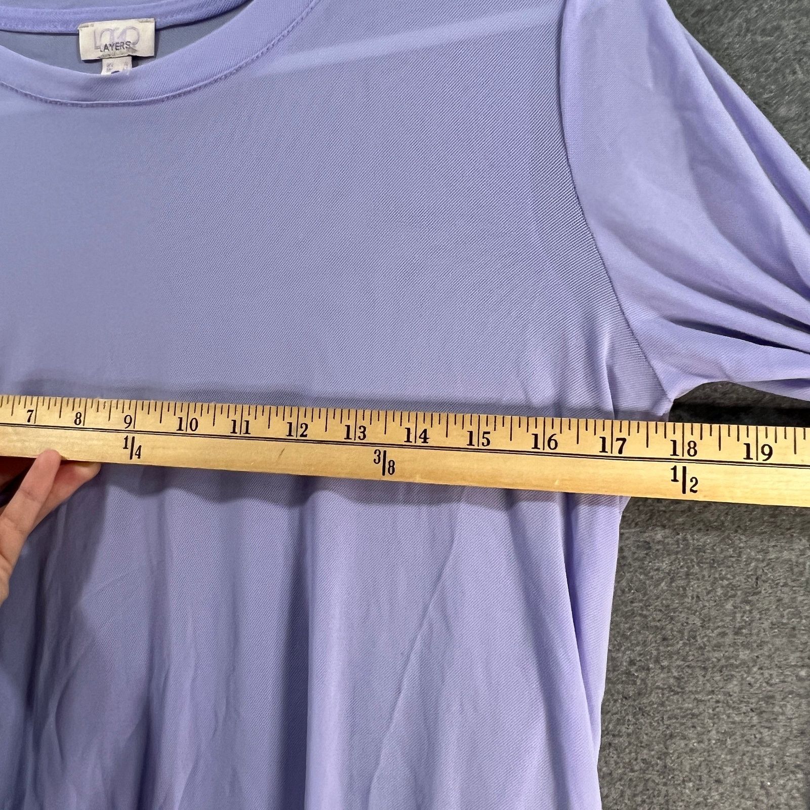 Other LOGO Layers by Lori Goldstein Mesh Crew Neck Top Size S / US 4 / IT 40 - 8 Thumbnail