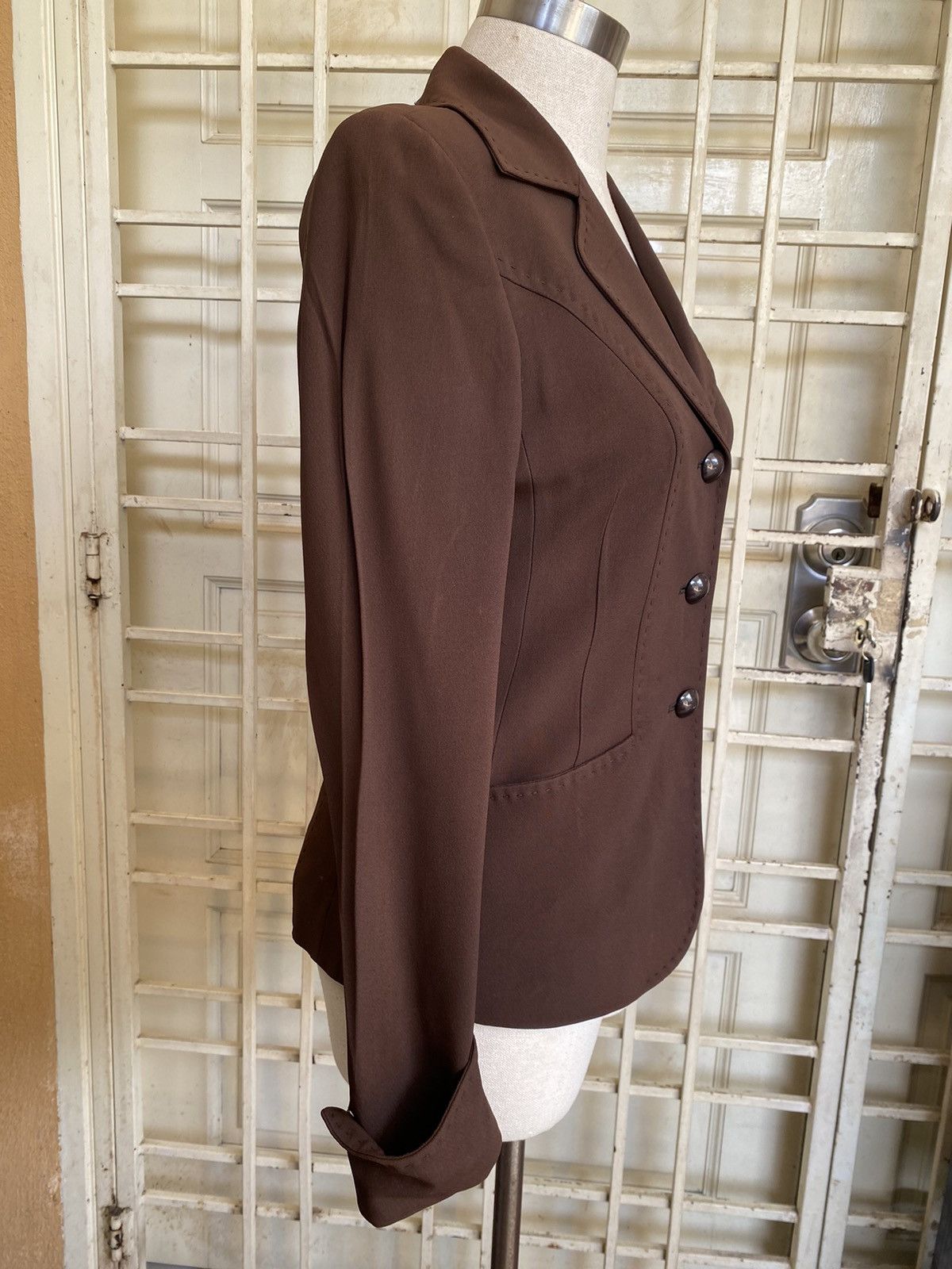 Moschino vintage y2k moschino blazer Size S / US 4 / IT 40 - 6 Thumbnail