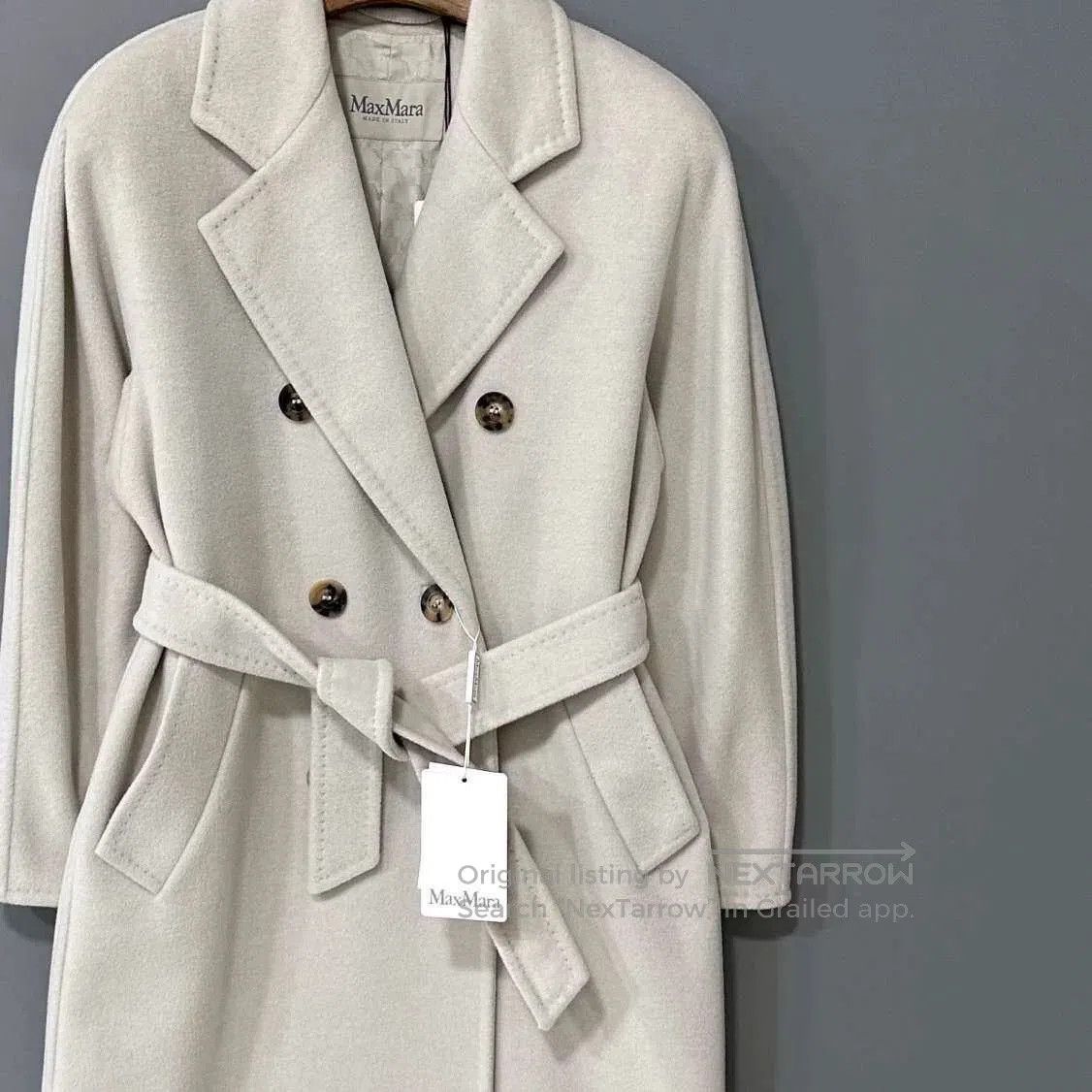 Other light gray 101801 coat by MaxMara. Size US XS / EU 42 / 0 - 2 Thumbnail