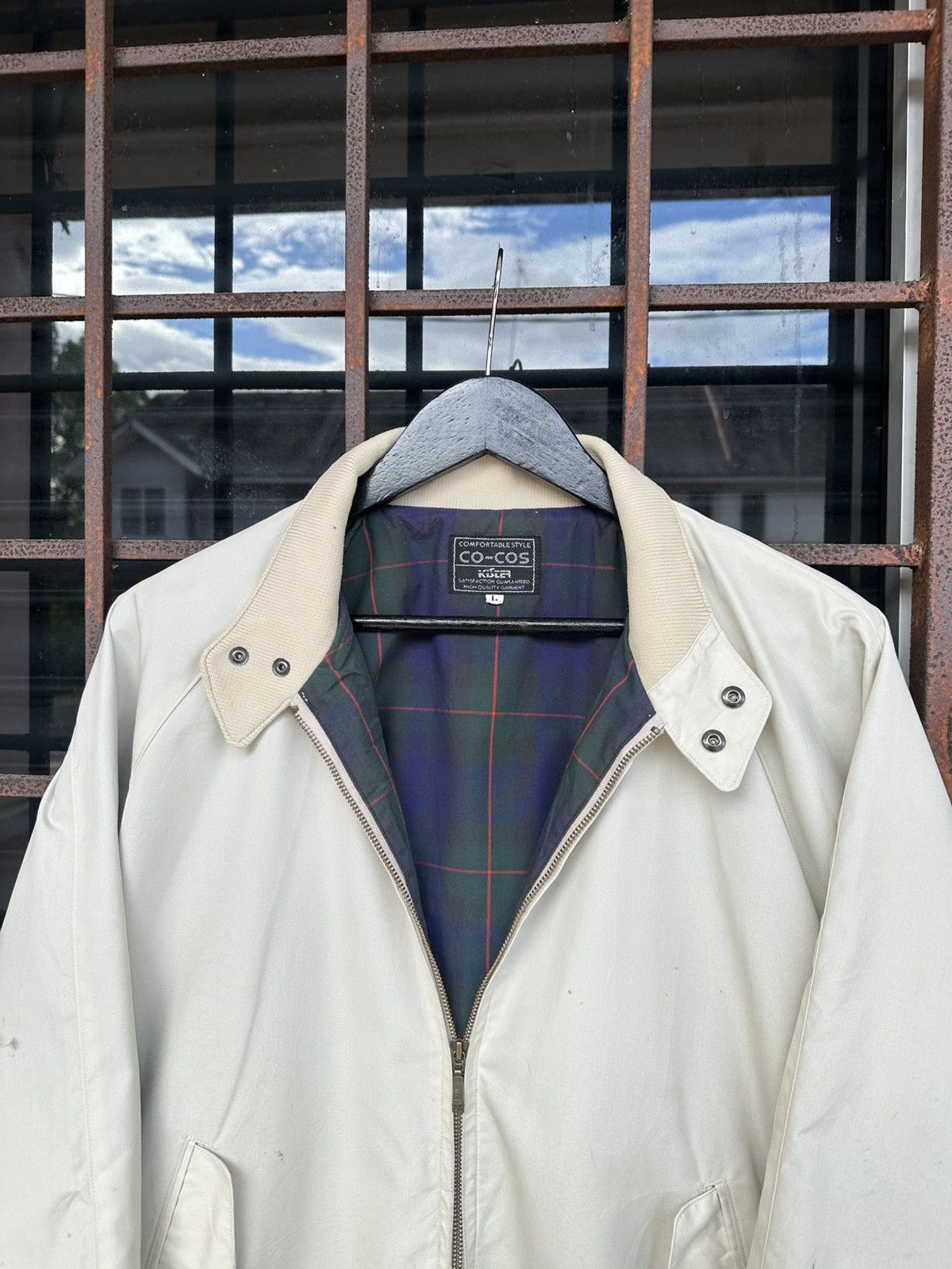 Vintage 👹Vintage Co-Cos Light Bomber Jacket Size US L / EU 52-54 / 3 - 4 Thumbnail