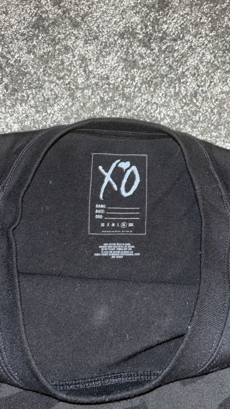 The Weeknd RARE The Weeknd Hurry Up Tomorrow Blackout Logo LongSleeve Size US XL / EU 56 / 4 - 3 Thumbnail