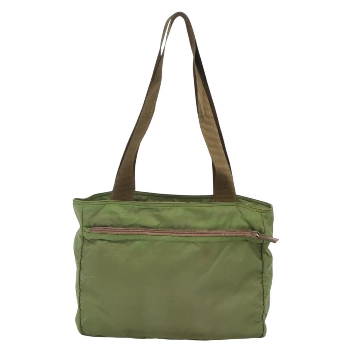 Prada PRADA Shoulder Bag Nylon Khaki Silver Size ONE SIZE - 3 Thumbnail